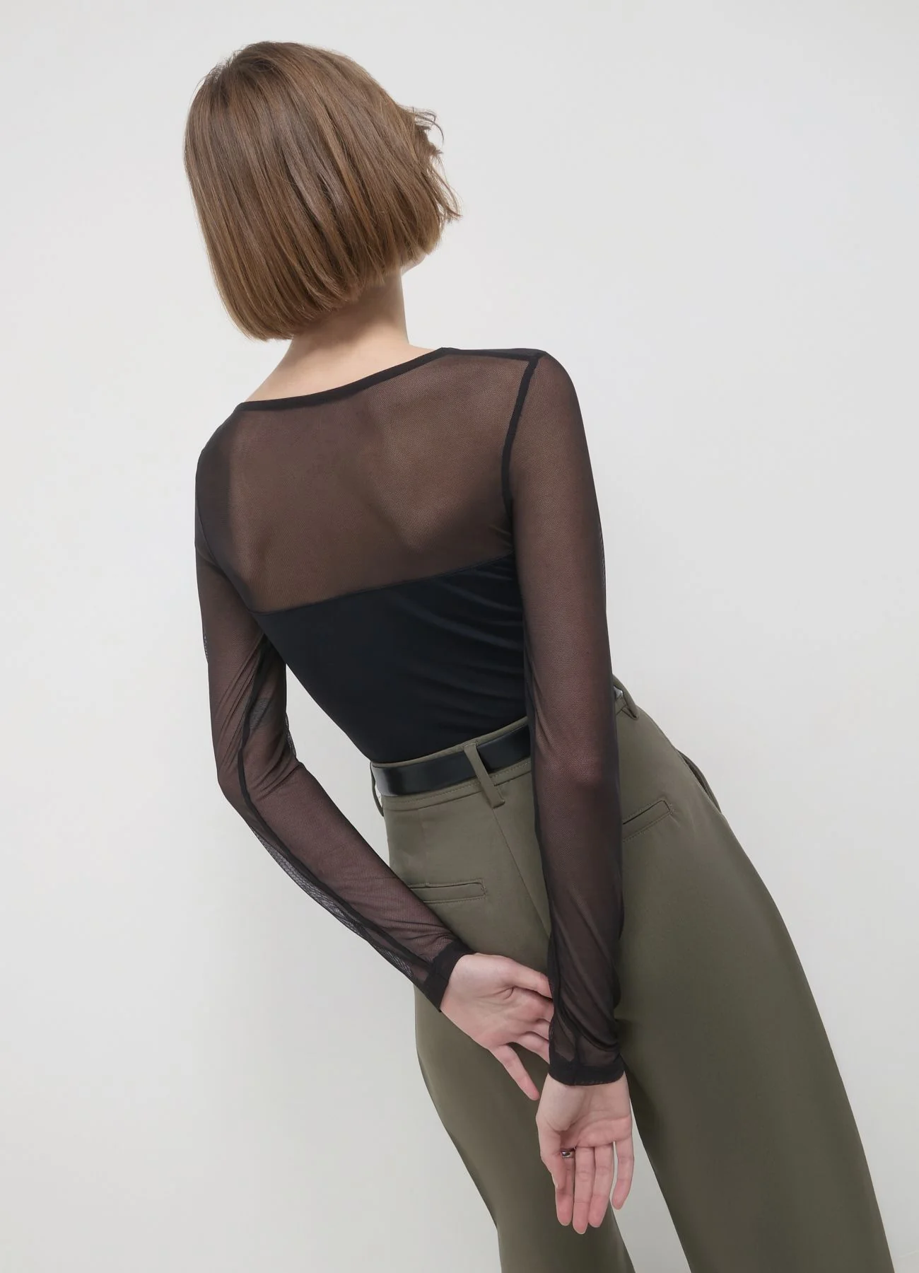 T-shirt inserto tulle