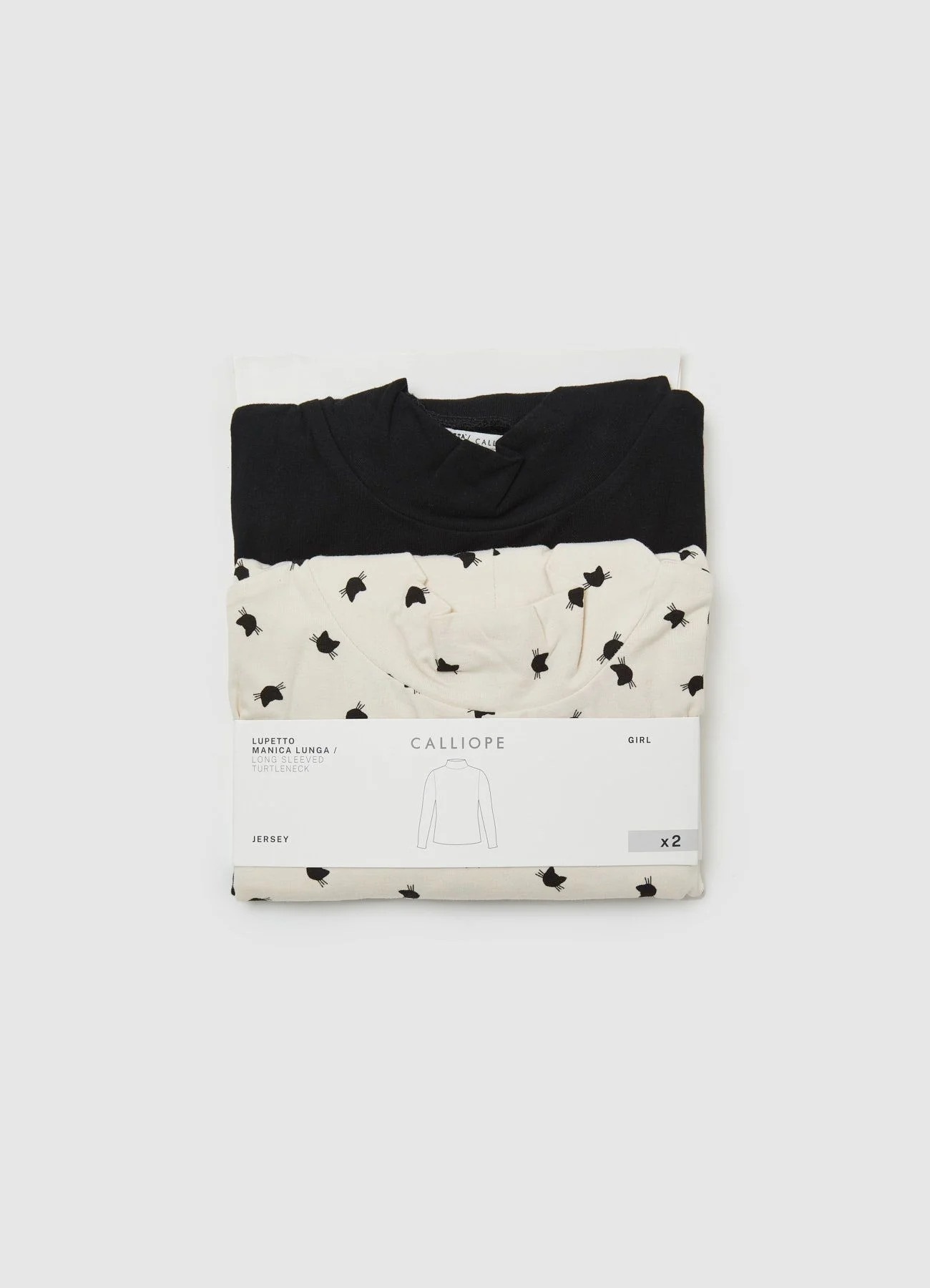 T-shirt lupetto fantasia