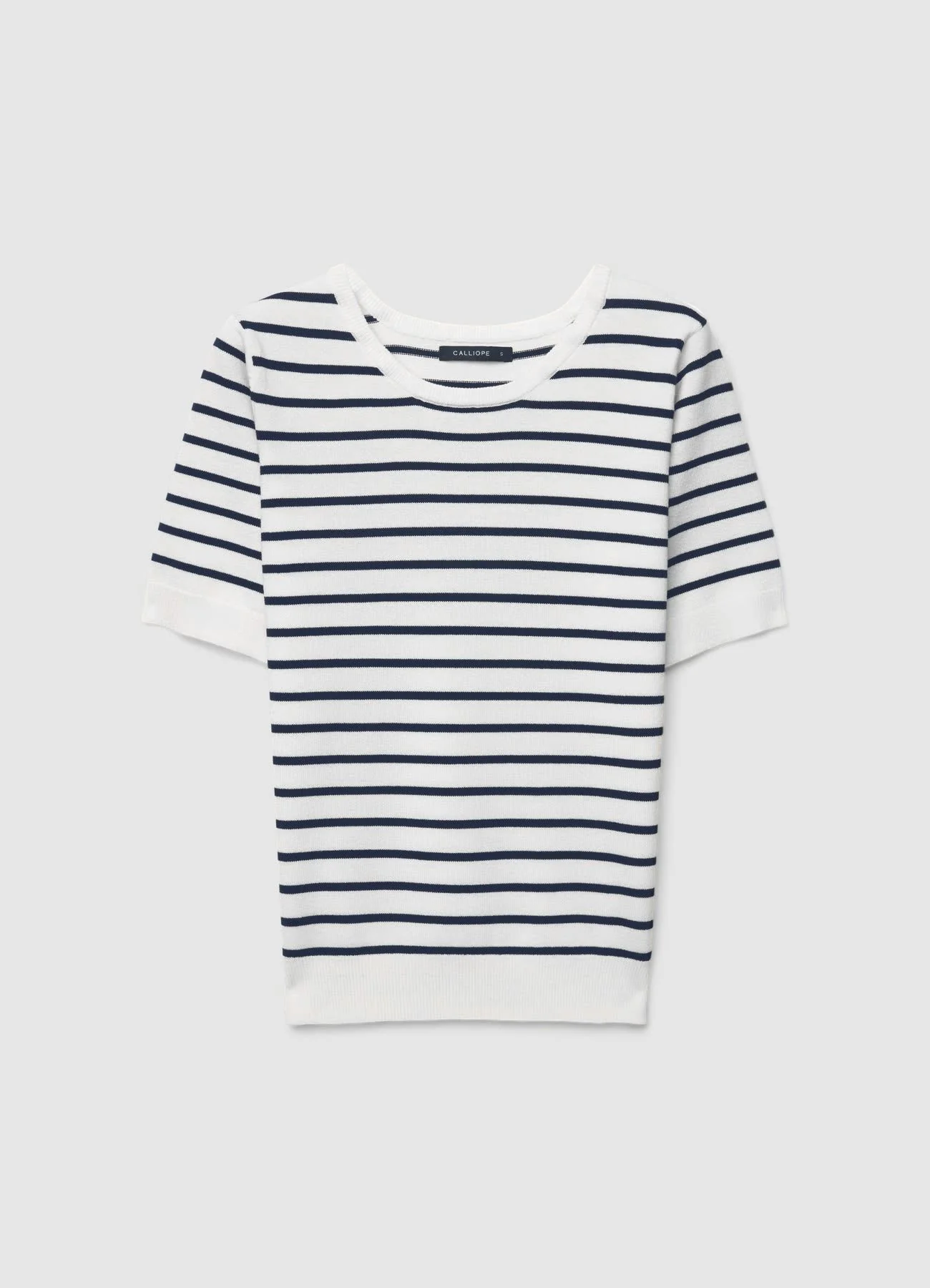 T-shirt maglia a righe - Image 6