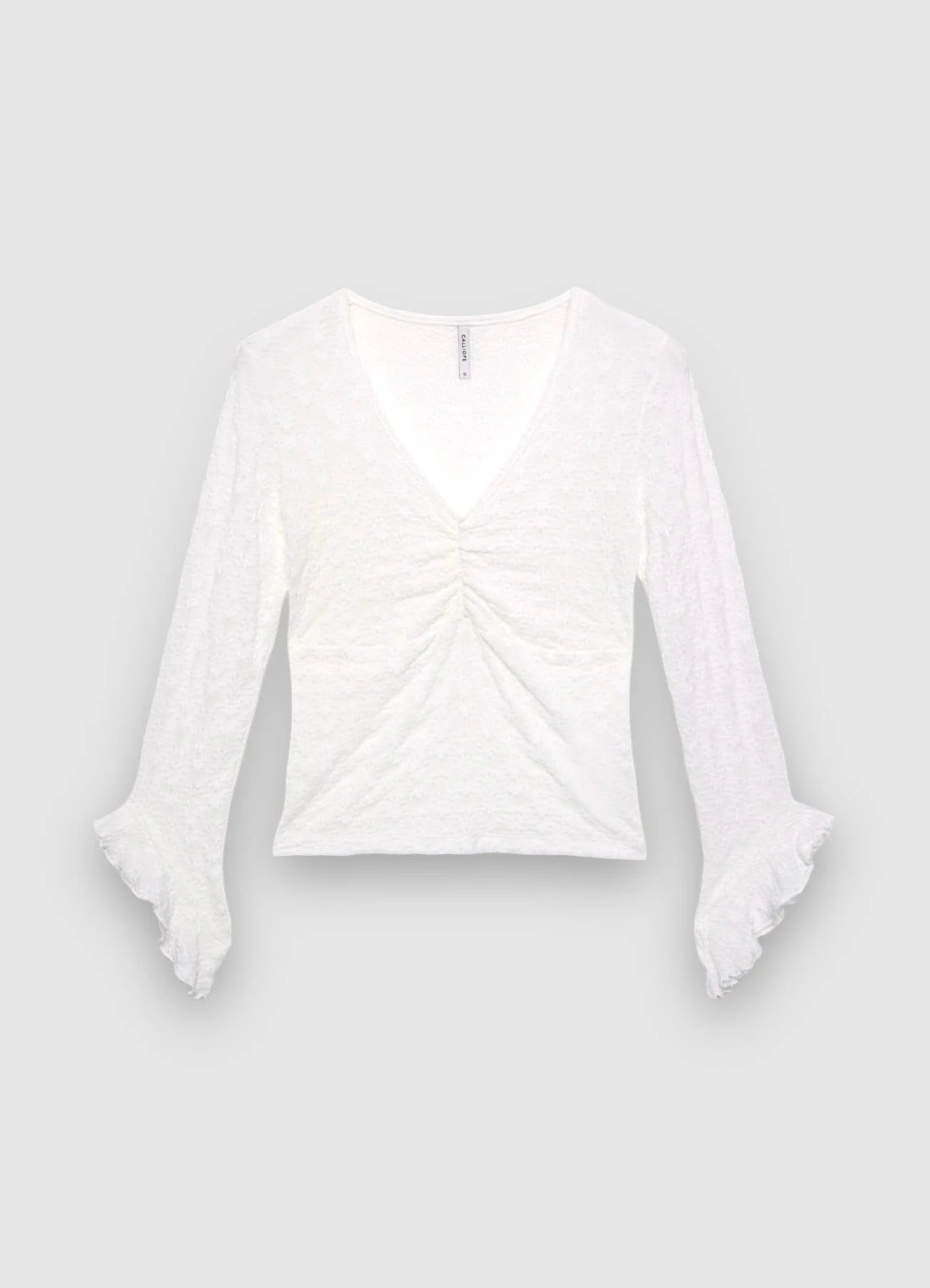 T-shirt maniche frill - Image 5