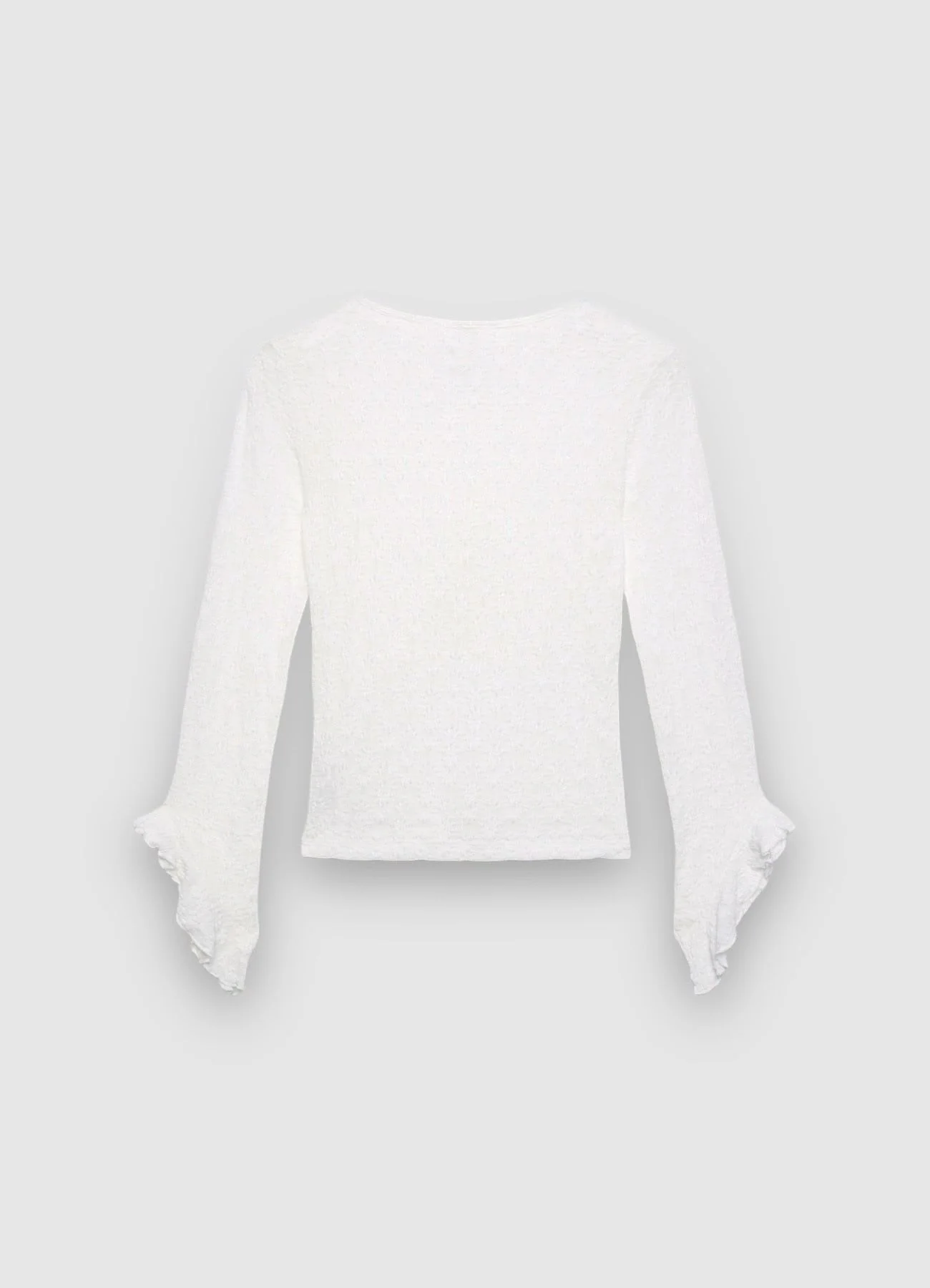 T-shirt maniche frill - Image 6