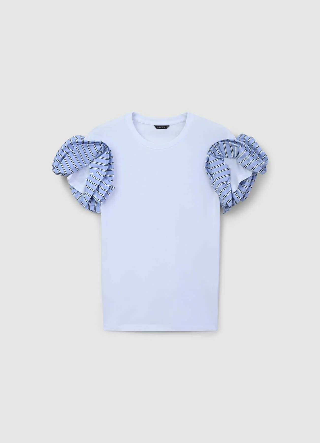 T-shirt maniche rouches - Image 4