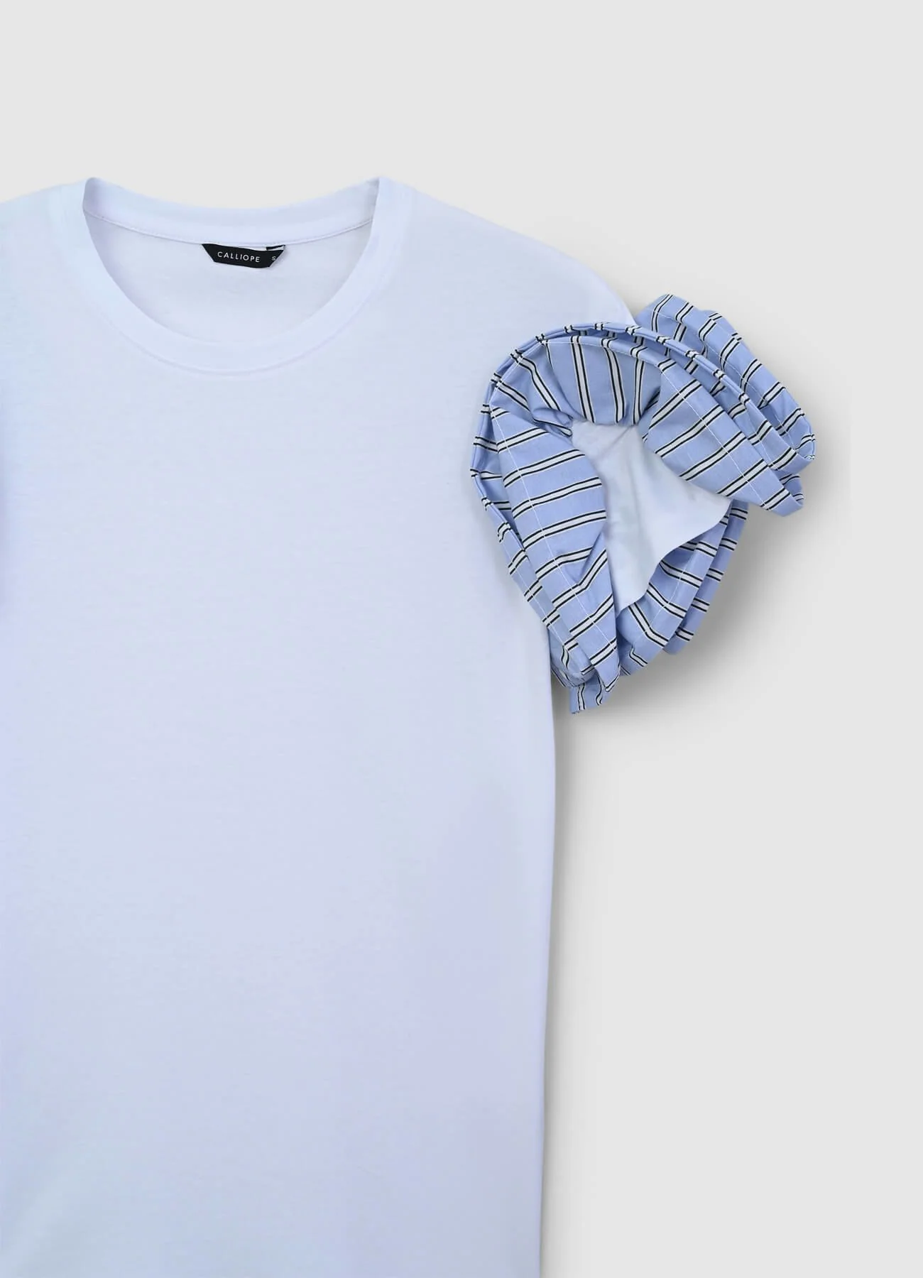 T-shirt maniche rouches - Image 5