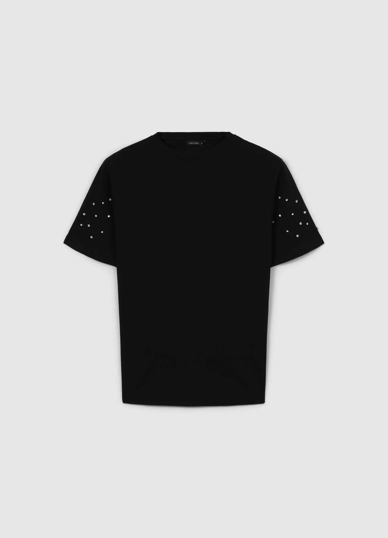 T-shirt maniche strass - Image 4