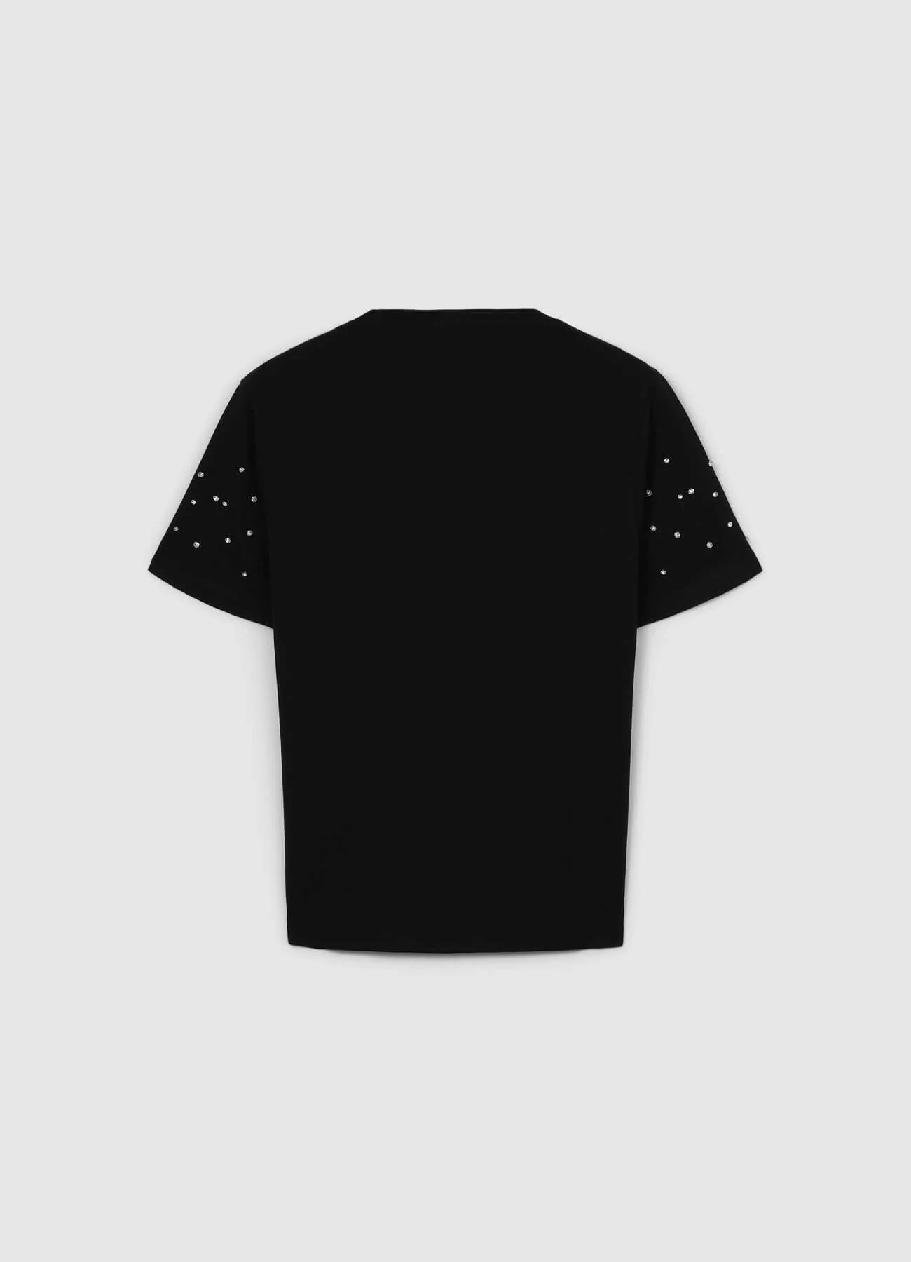 T-shirt maniche strass - Image 5