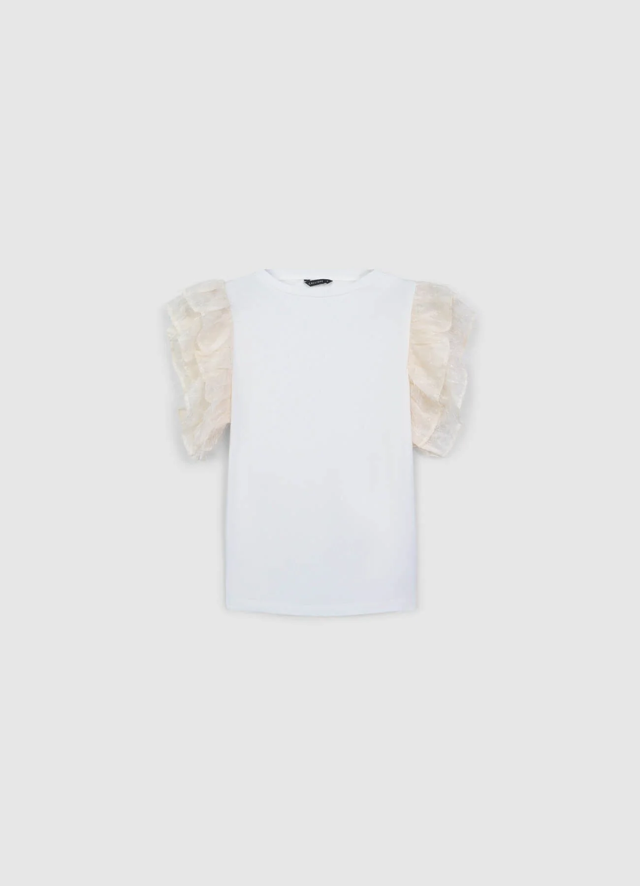 T-shirt maniche volant - Image 6