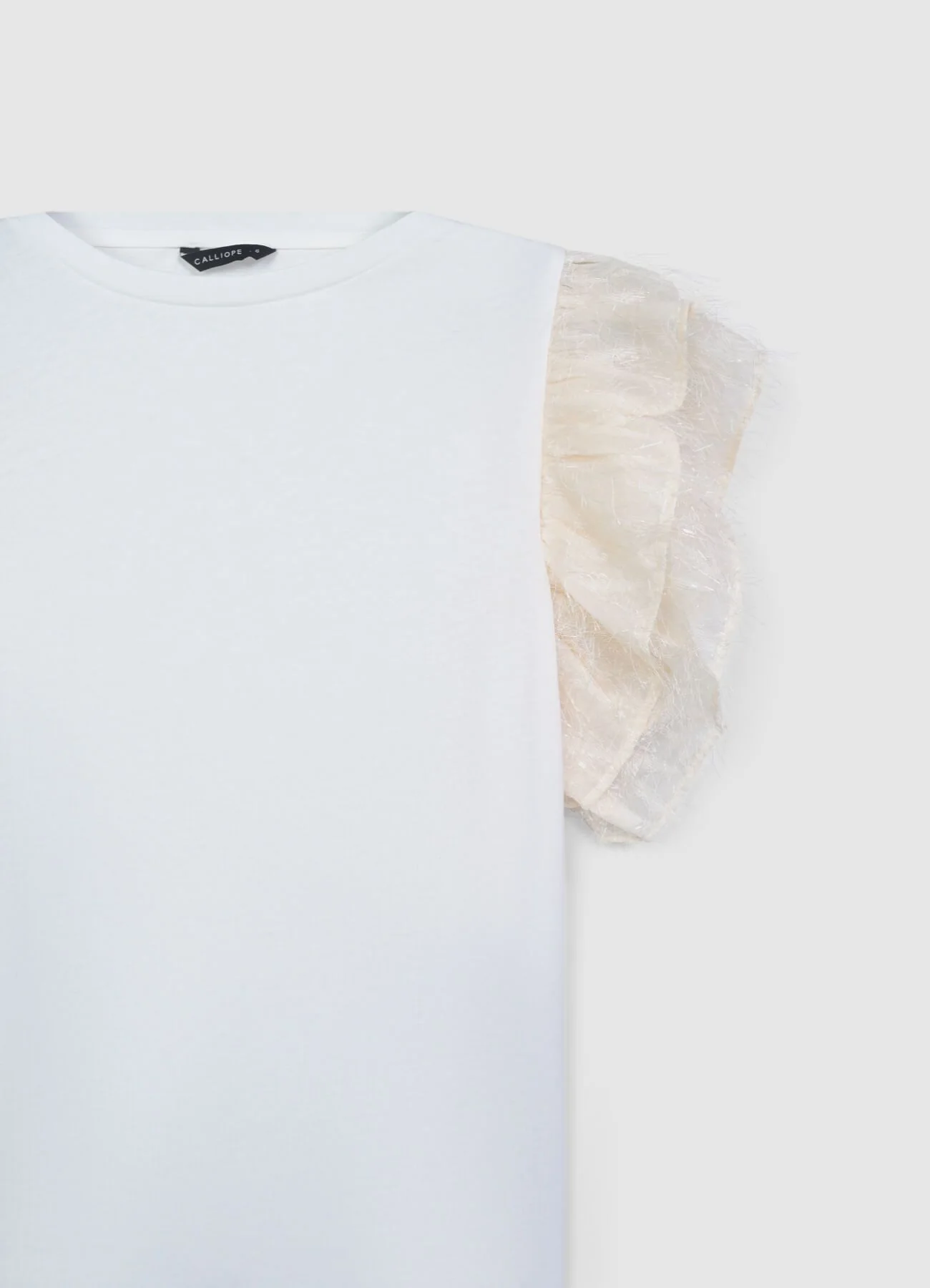 T-shirt maniche volant - Image 7