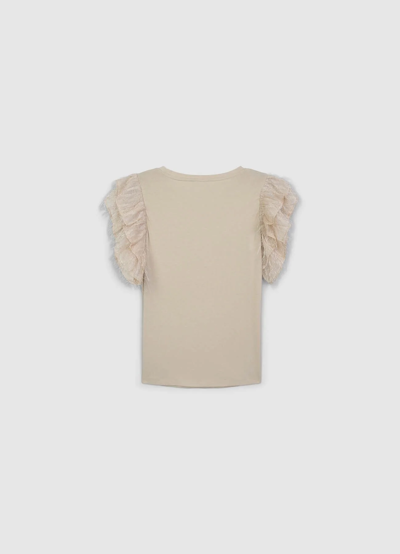 T-shirt maniche volant - Image 4
