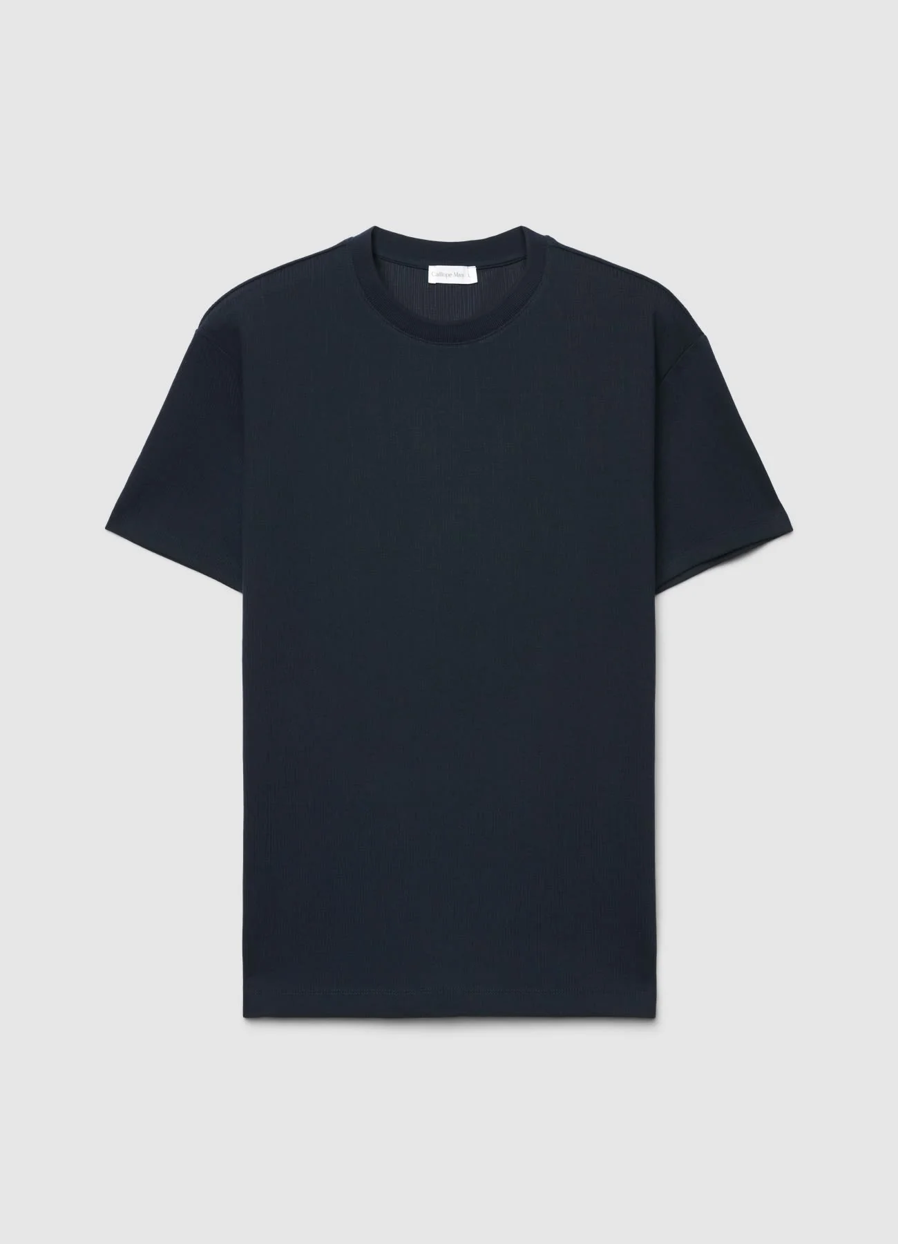T-shirt operata a tinta unita - Image 5