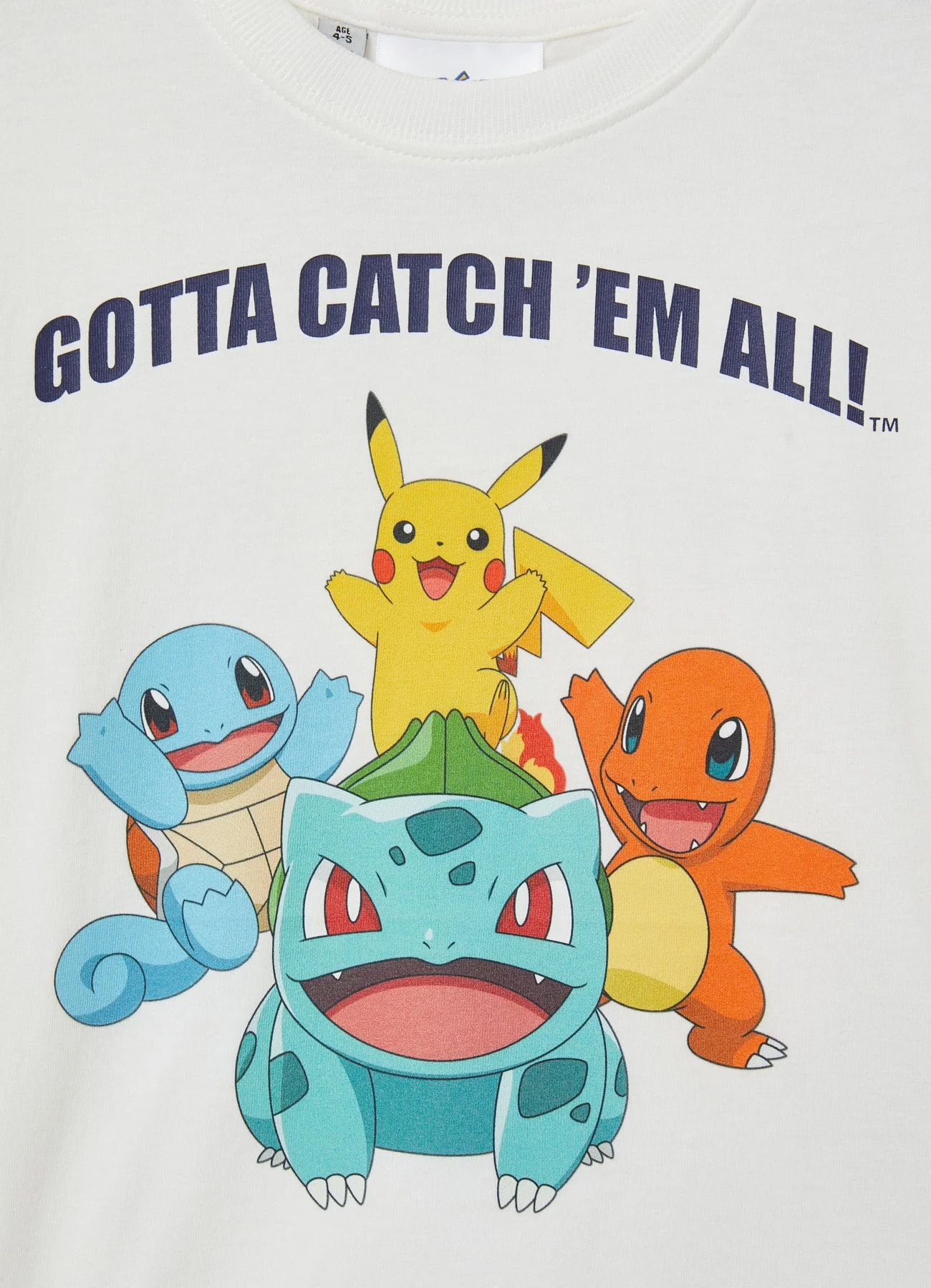 T-shirt over con stampa Pokémon - Image 3