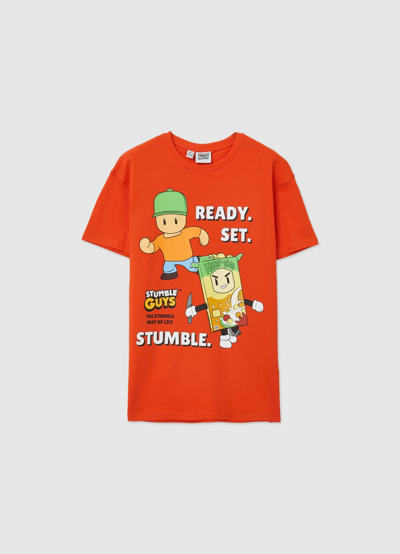 T-shirt over con stampa Stumble Guys - Image 5