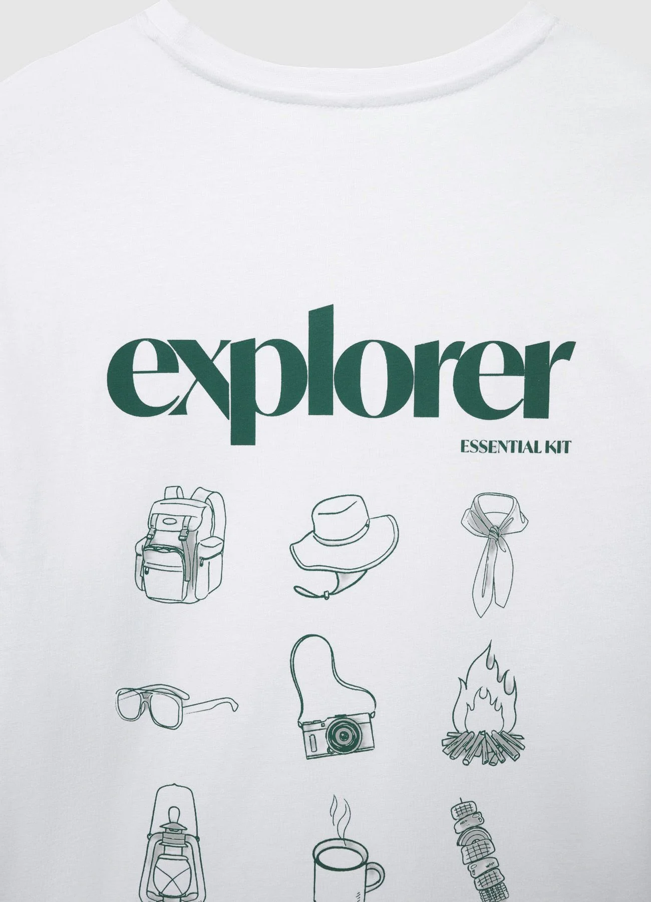 T-shirt oversize con stampe fronte/retro - Image 4