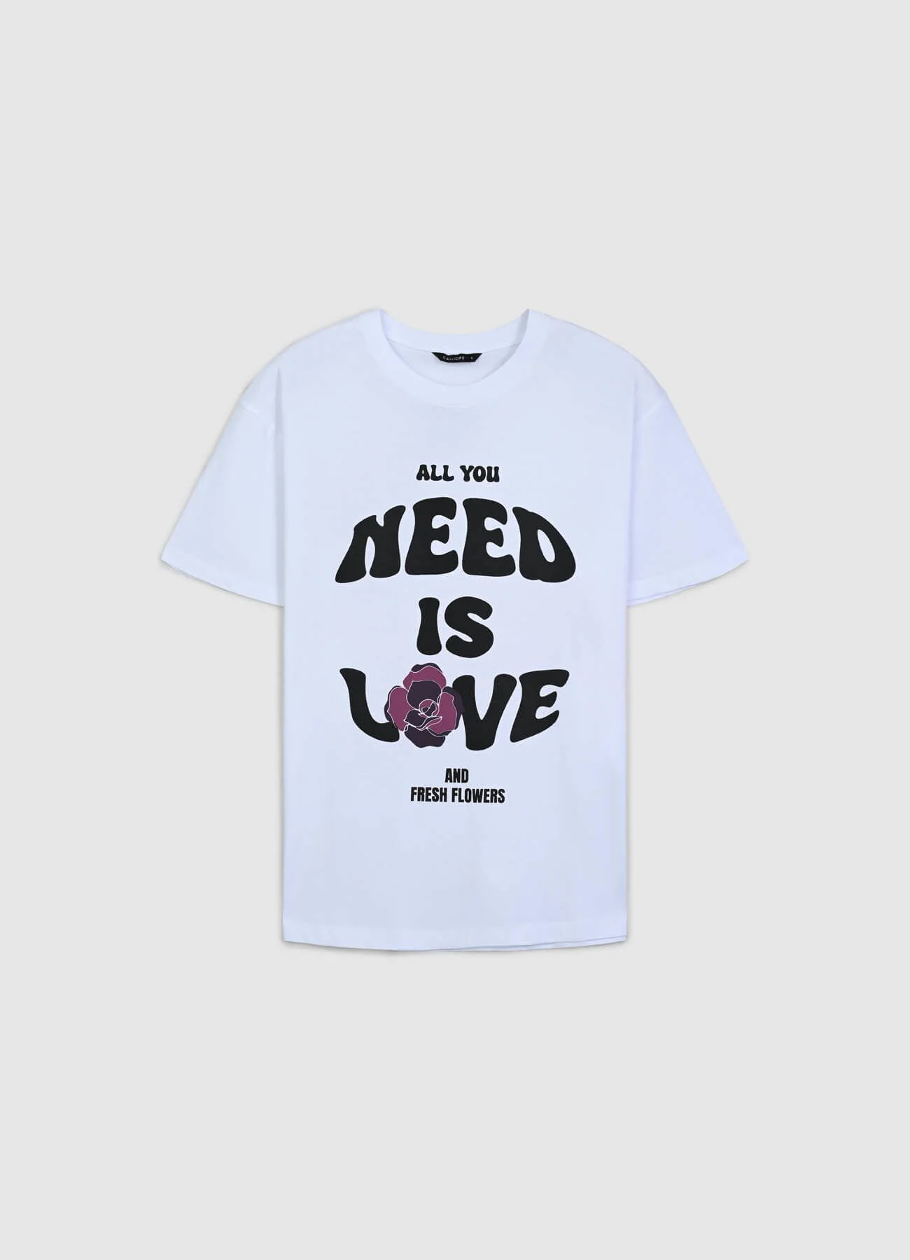 T-shirt oversize scritte - Image 6