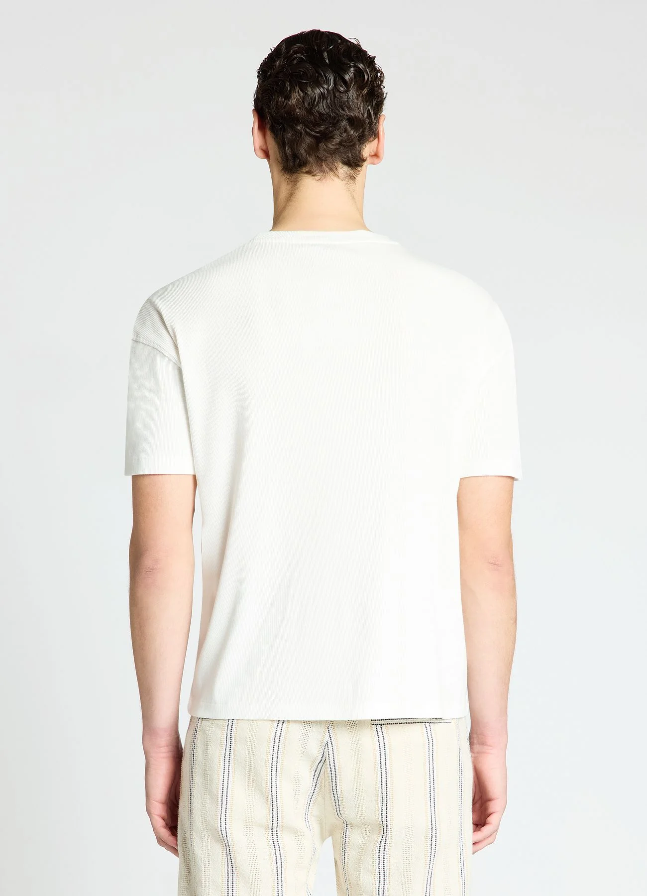 T-shirt oversize tinta unita - Image 3