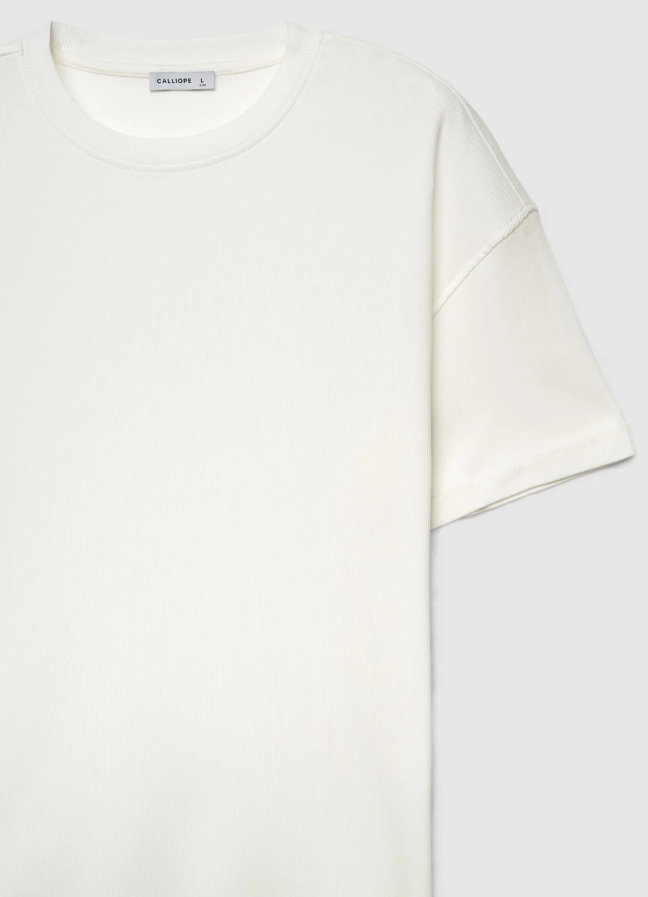 T-shirt oversize tinta unita - Image 4