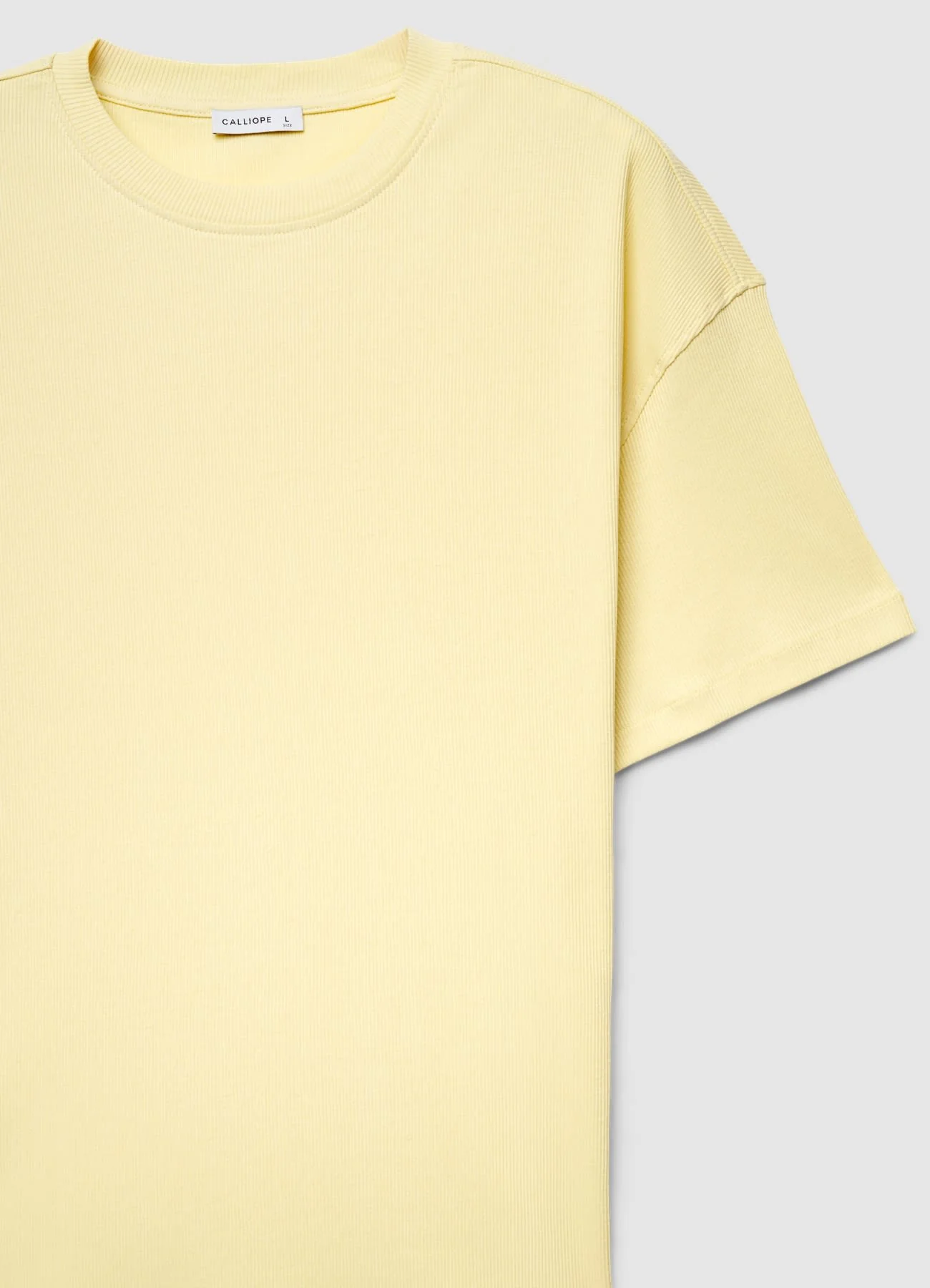 T-shirt oversize tinta unita - Image 4