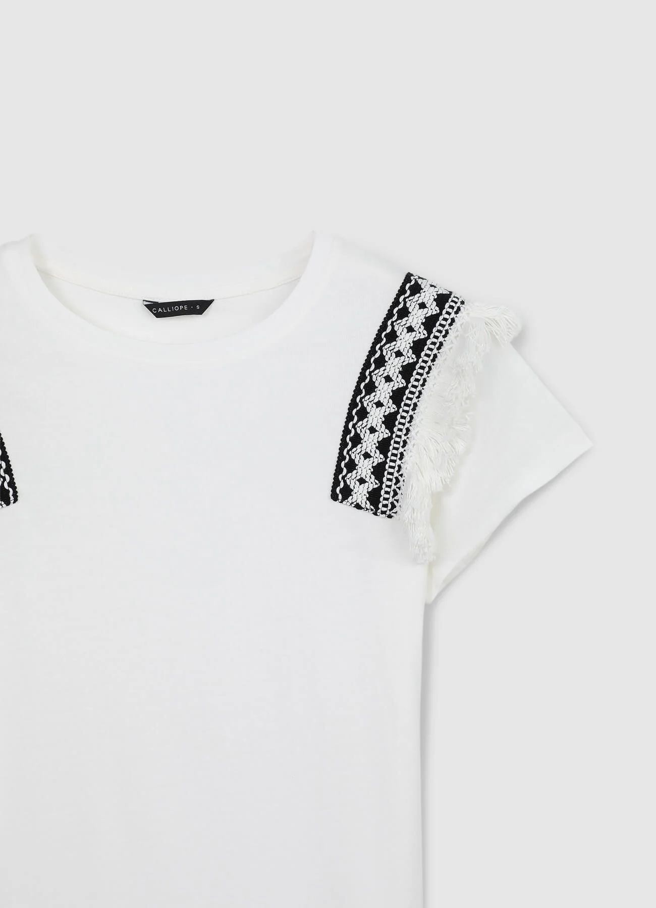 T-shirt passamaneria bicolore - Image 7