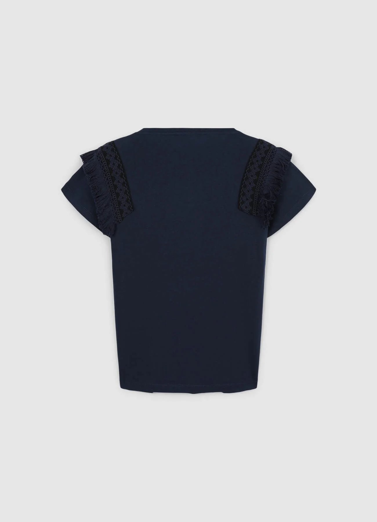 T-shirt passamaneria bicolore - Image 5