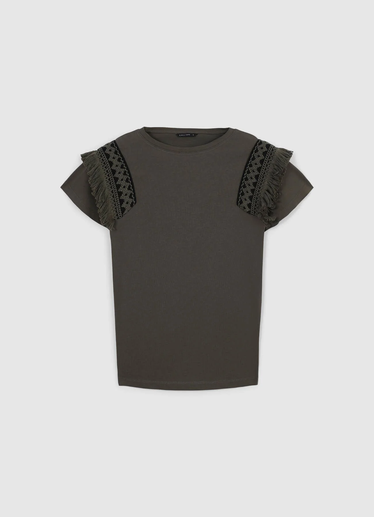 T-shirt passamaneria bicolore - Image 4