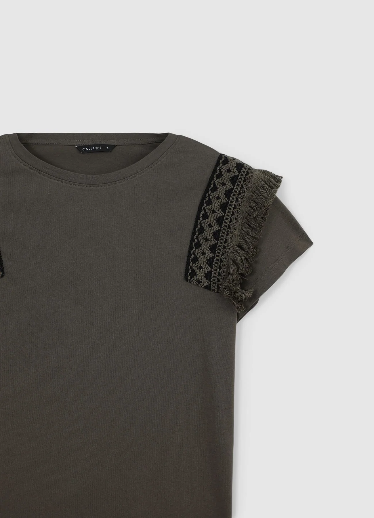 T-shirt passamaneria bicolore - Image 5