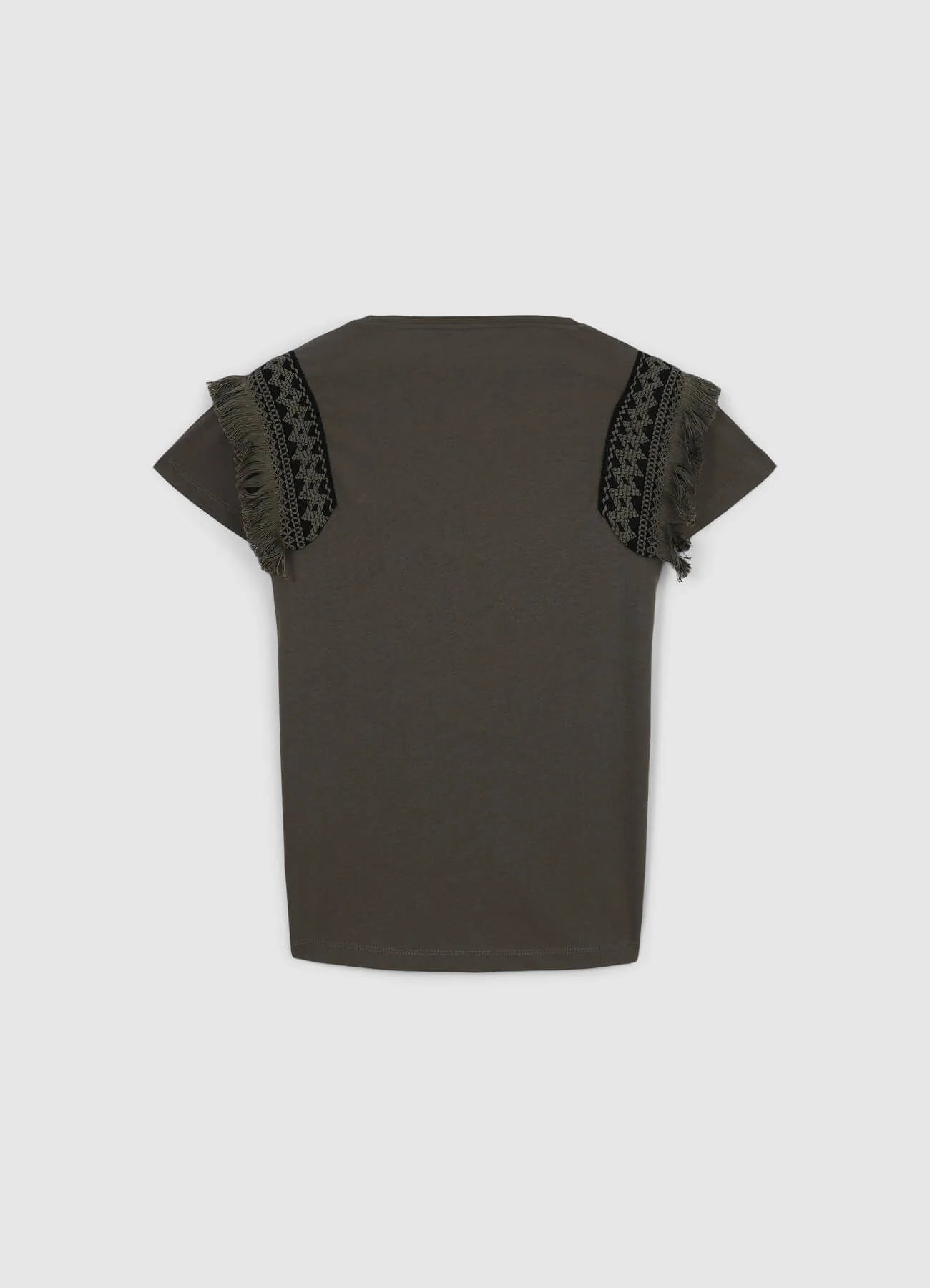 T-shirt passamaneria bicolore - Image 6