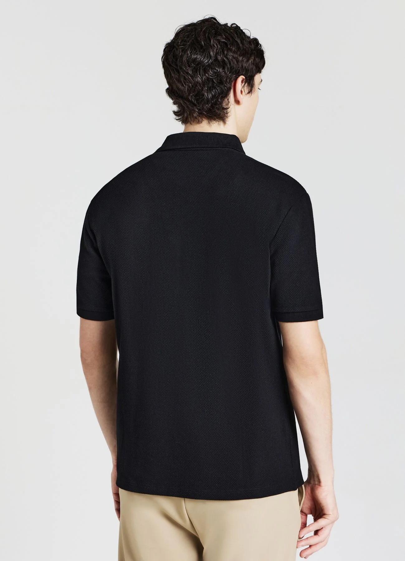 T-shirt polo 3 bottoni