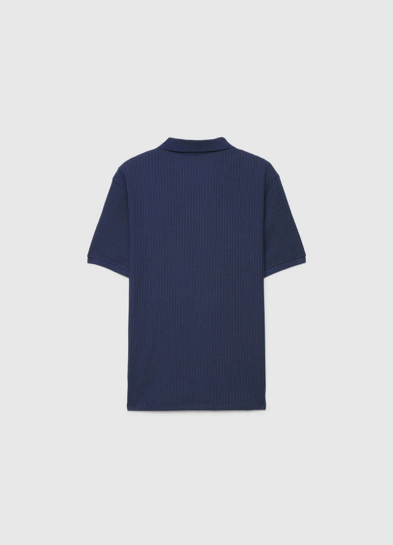 T-shirt polo a coste - Image 5
