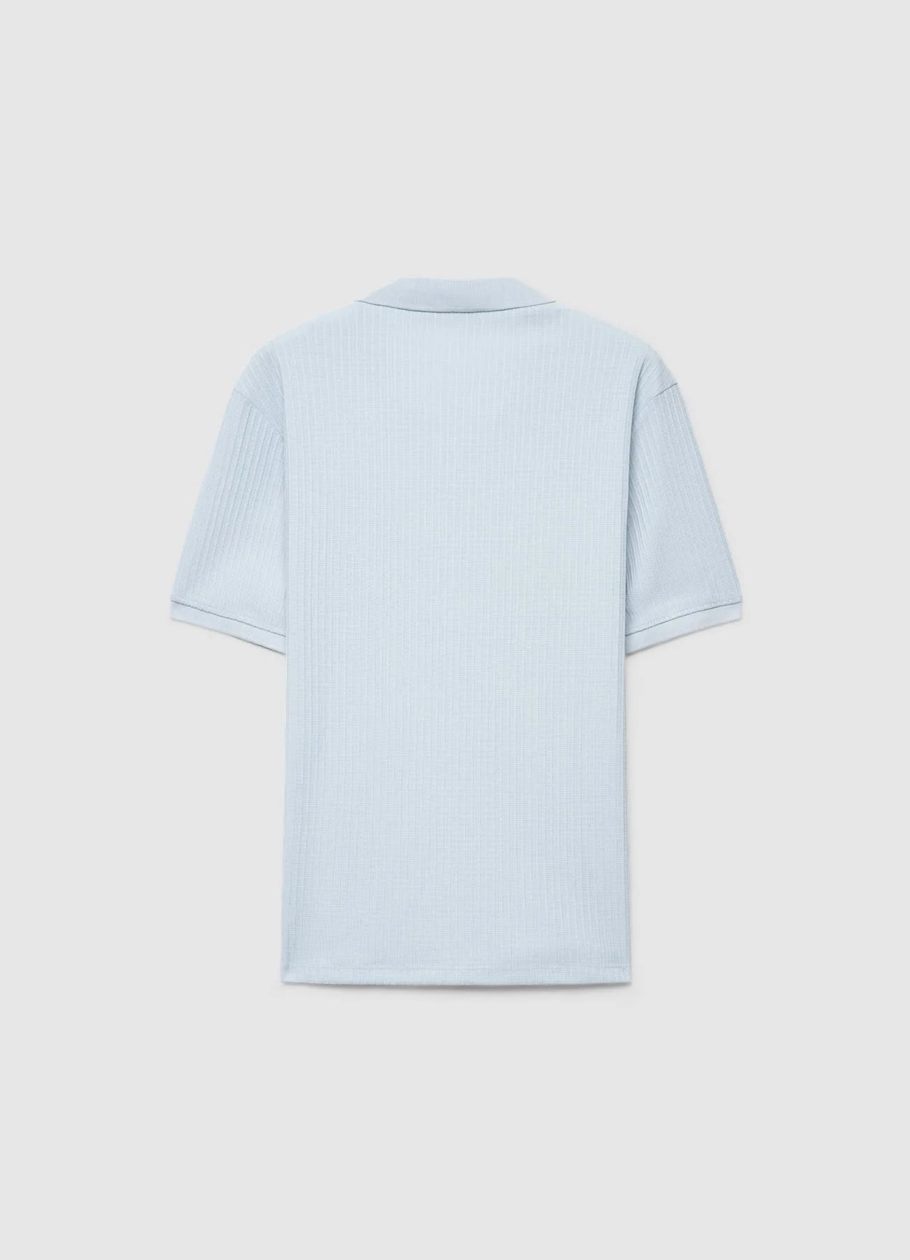 T-shirt polo a coste - Image 6