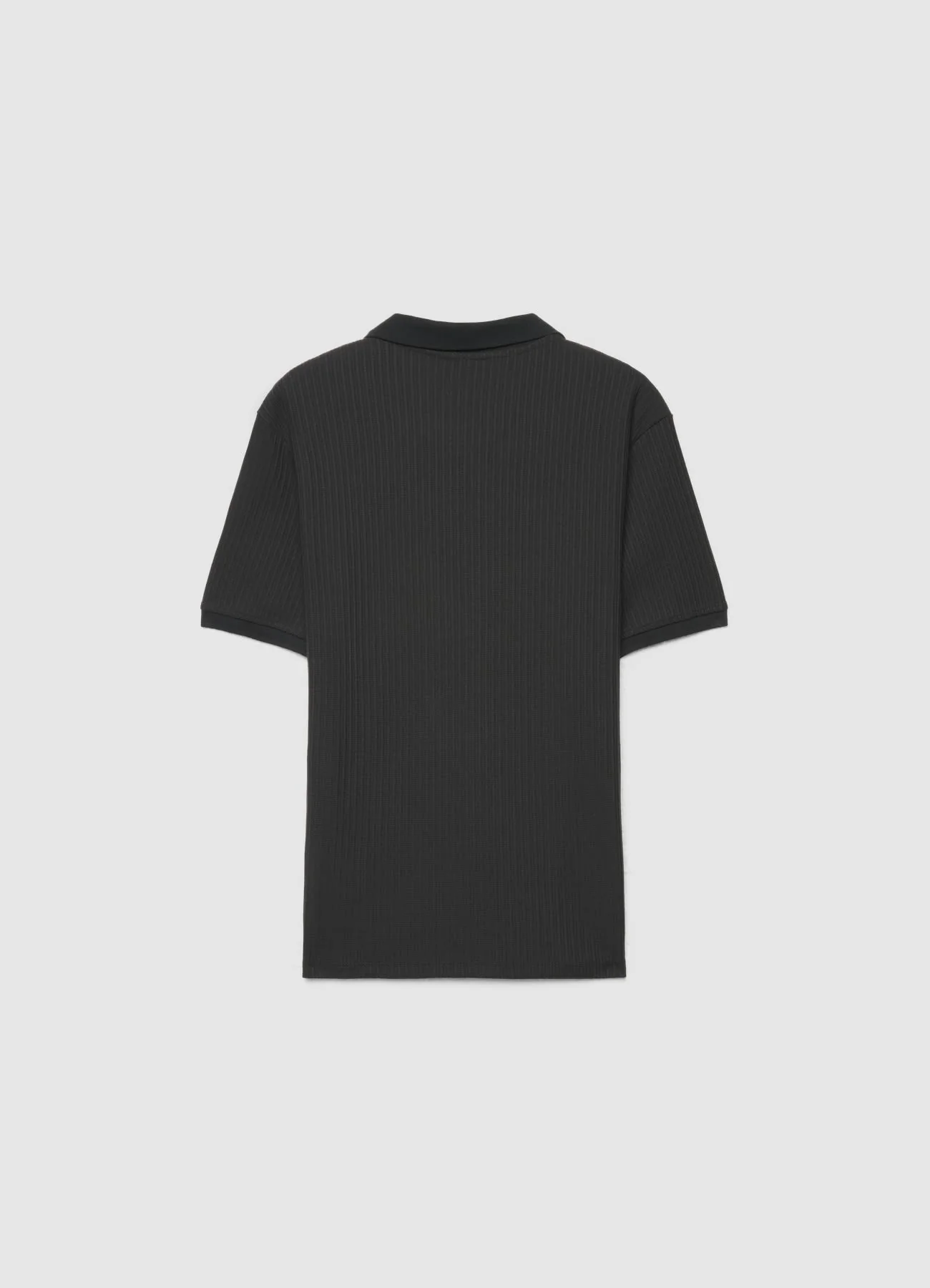 T-shirt polo a coste - Image 4
