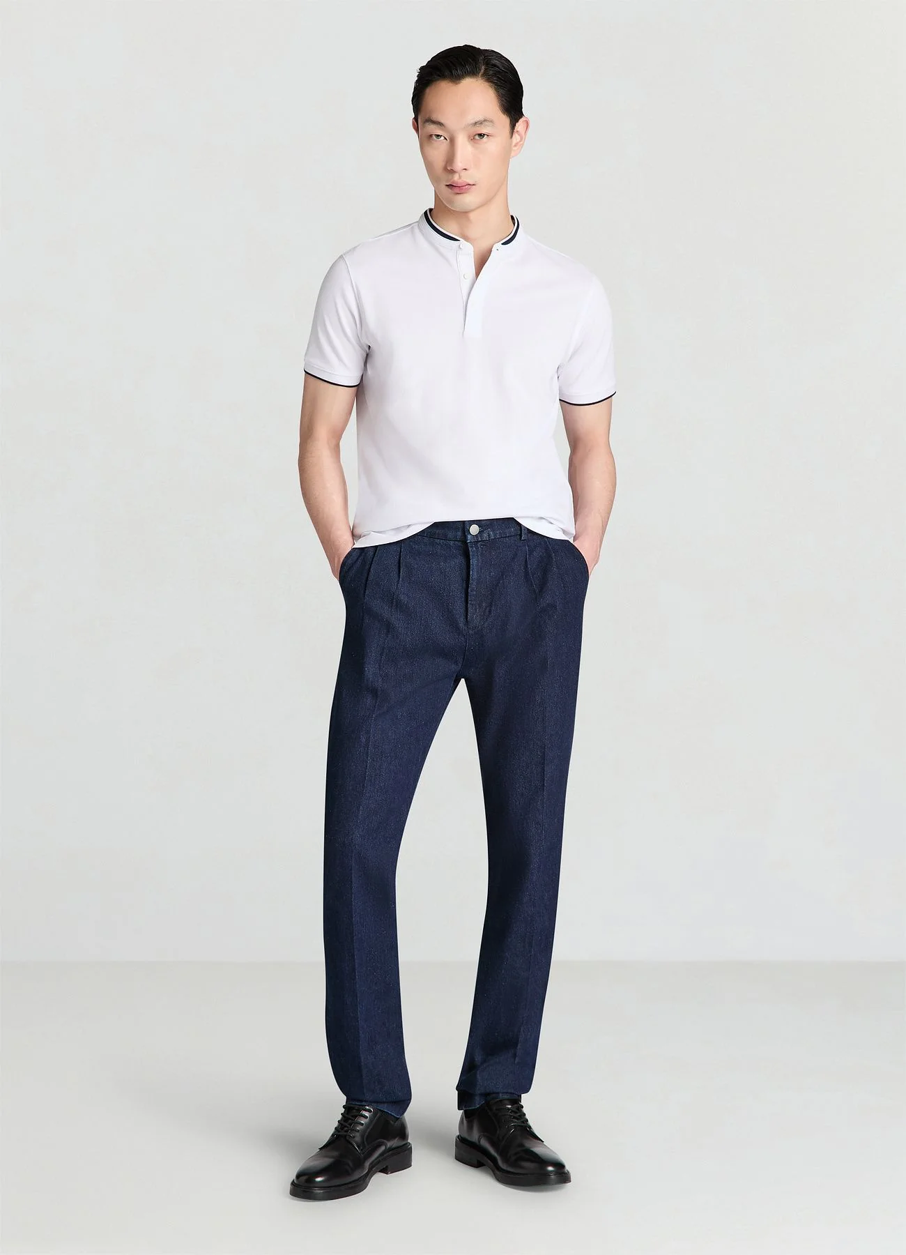 T-shirt polo alla coreana - Image 3