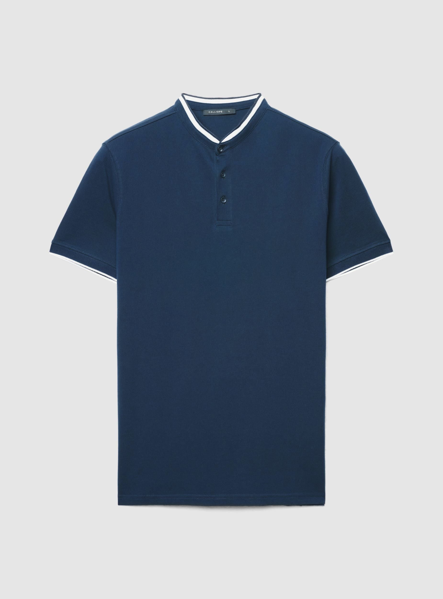 T-shirt polo alla coreana - Image 4