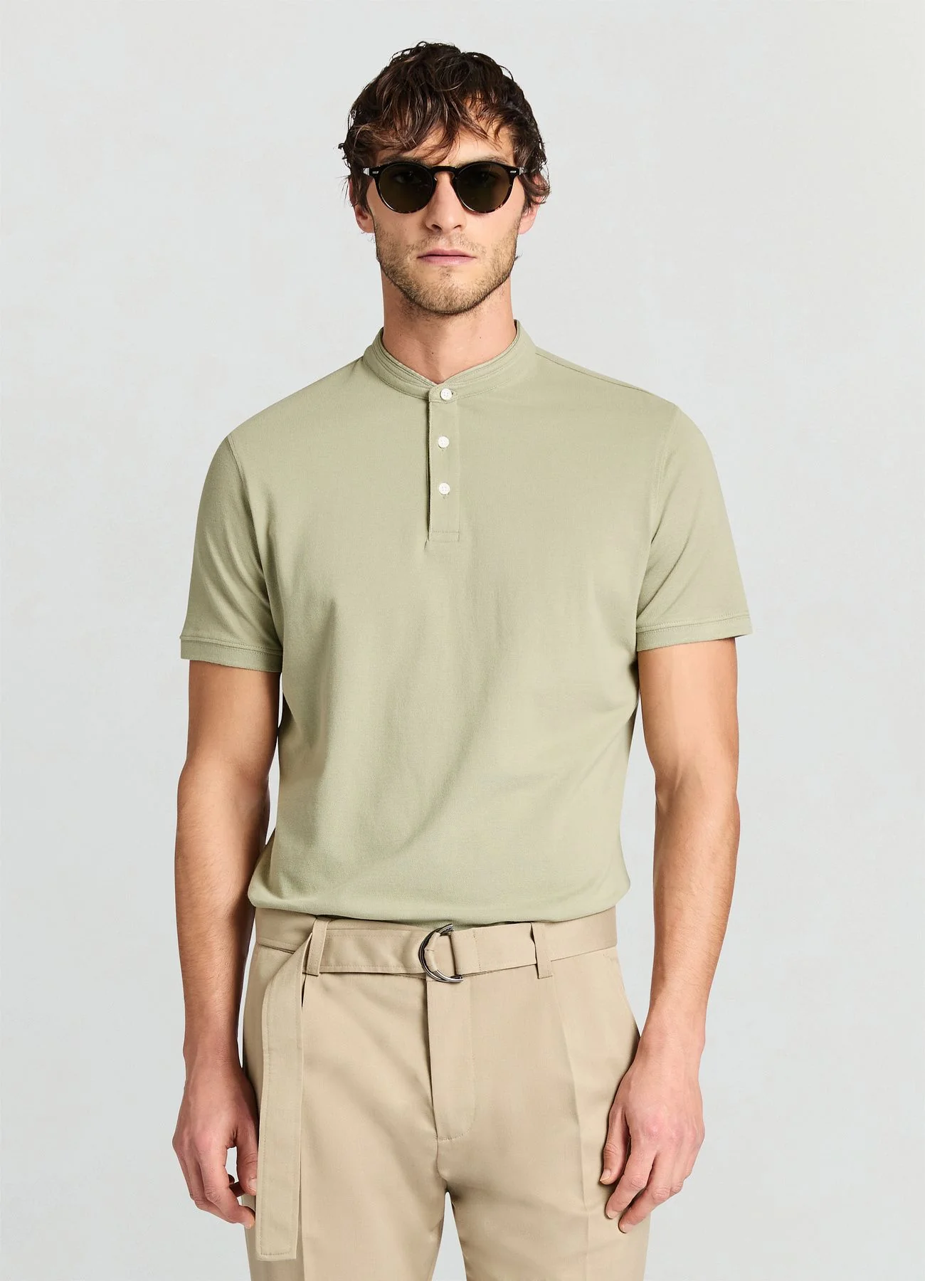 T-shirt polo alla coreana - Image 2