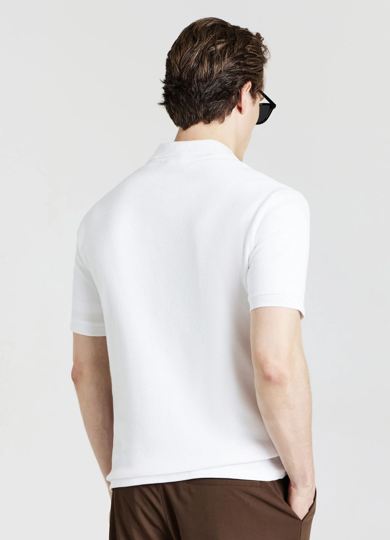 T-shirt polo in cotone - Image 2