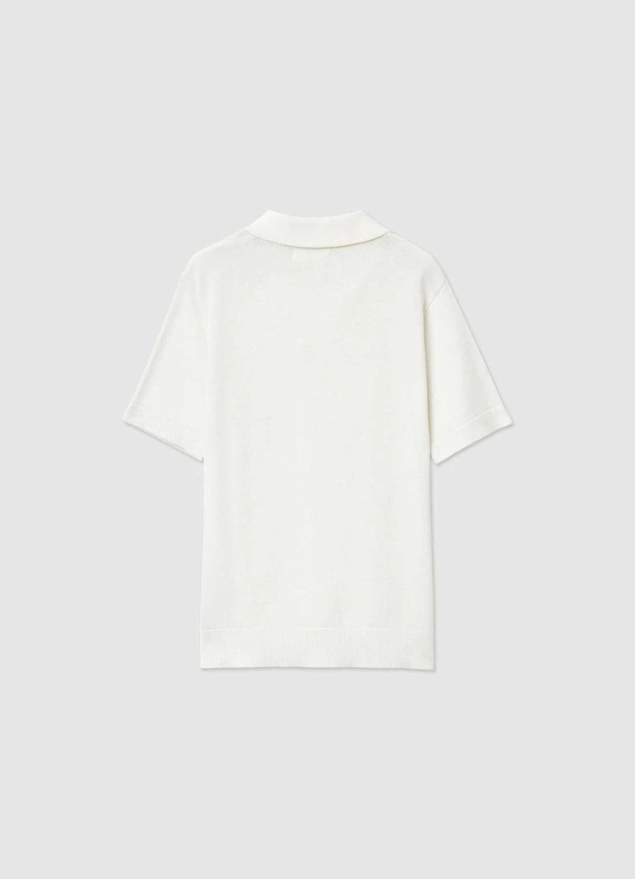 T-shirt polo in maglia