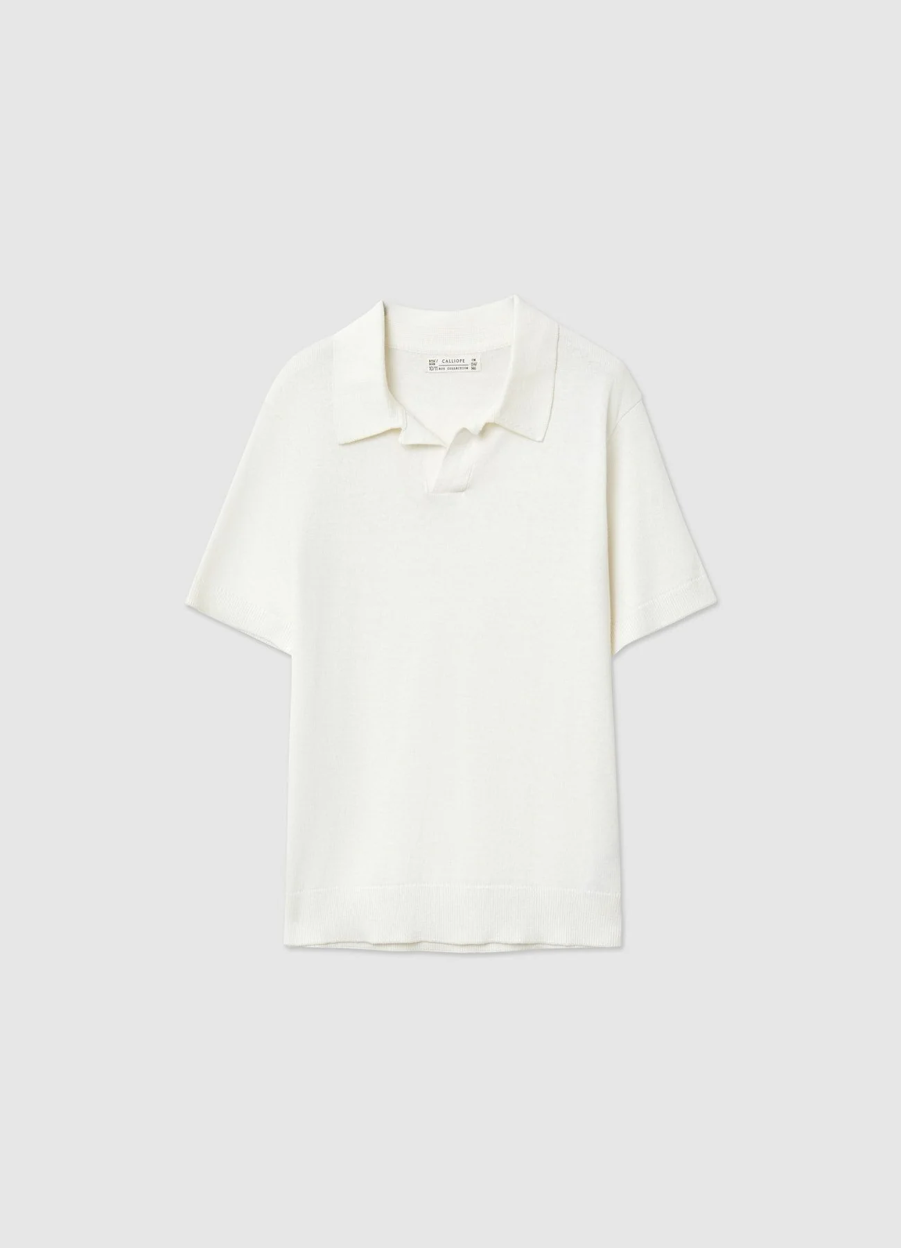 T-shirt polo in maglia - Image 3