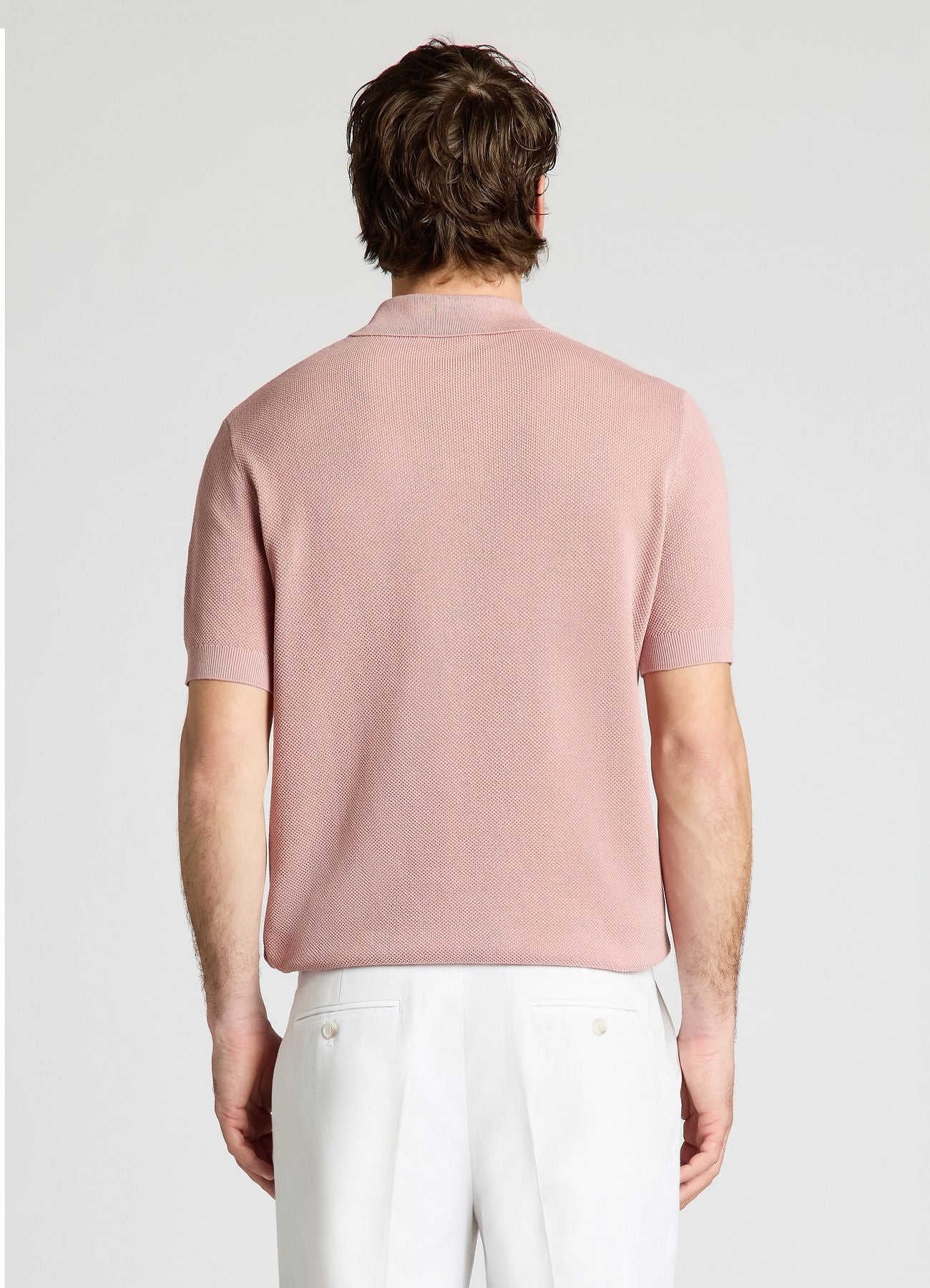 T-shirt polo in maglia - Image 3