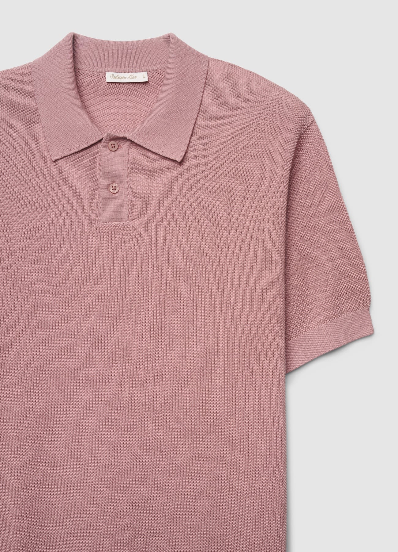 T-shirt polo in maglia - Image 4