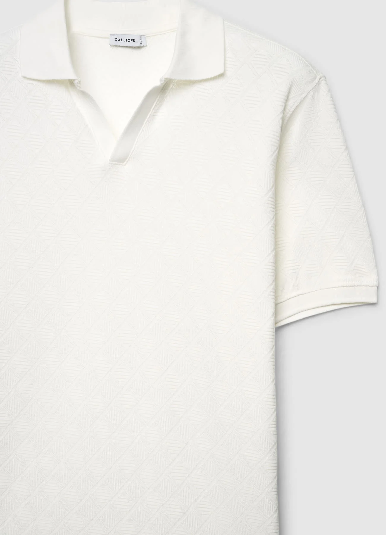 T-shirt polo jacquard - Image 6
