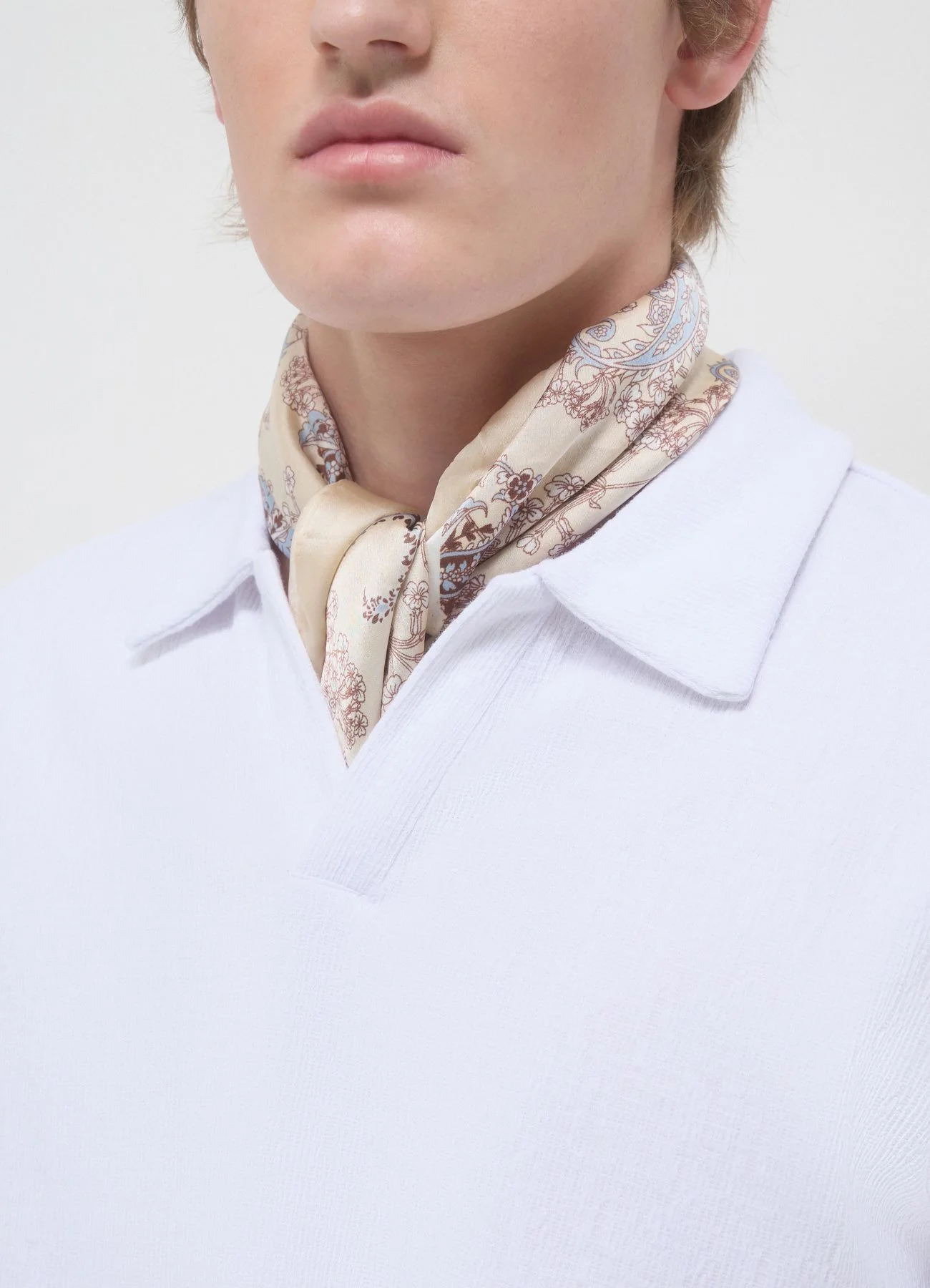 T-shirt polo misto cotone - Image 2