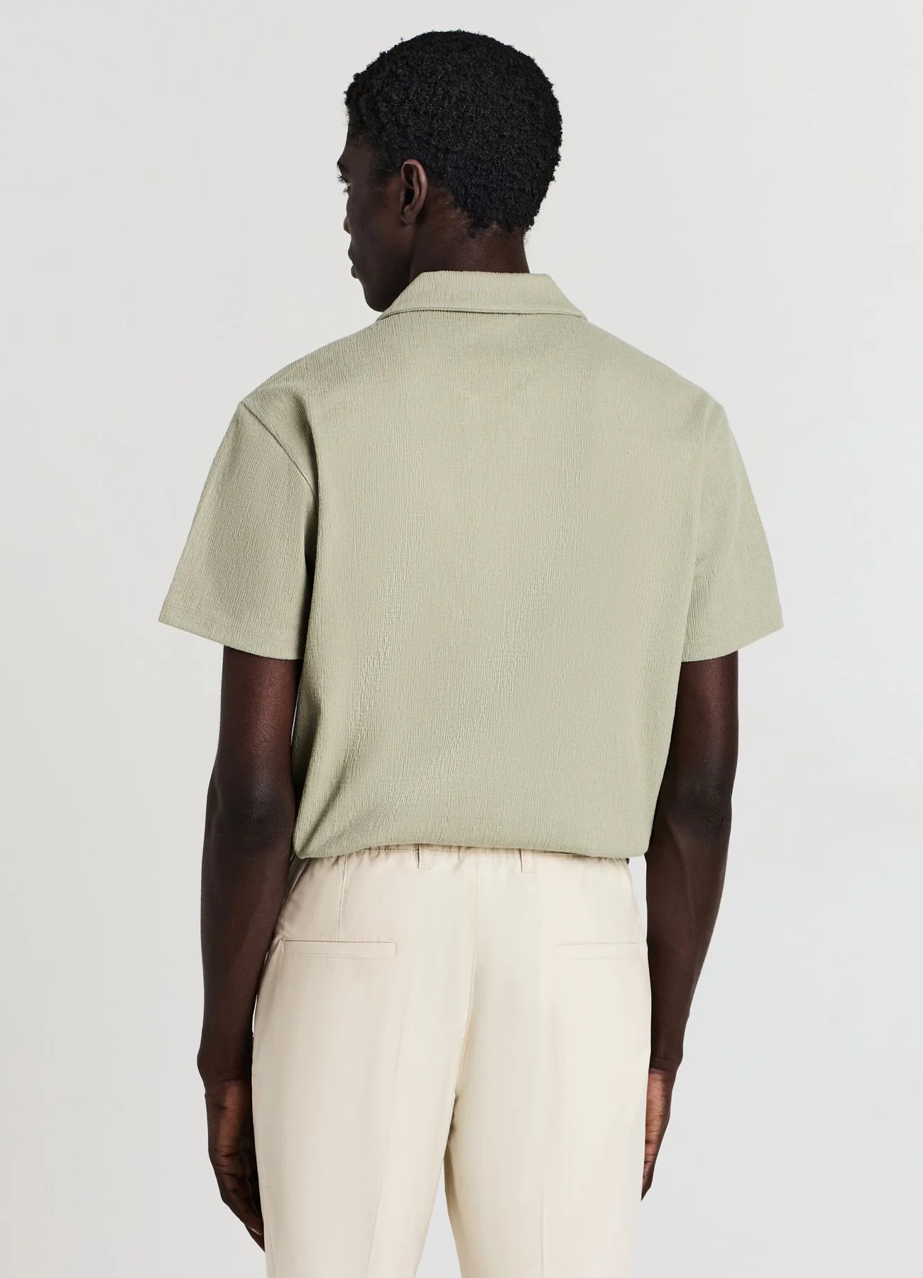 T-shirt polo misto cotone - Image 3