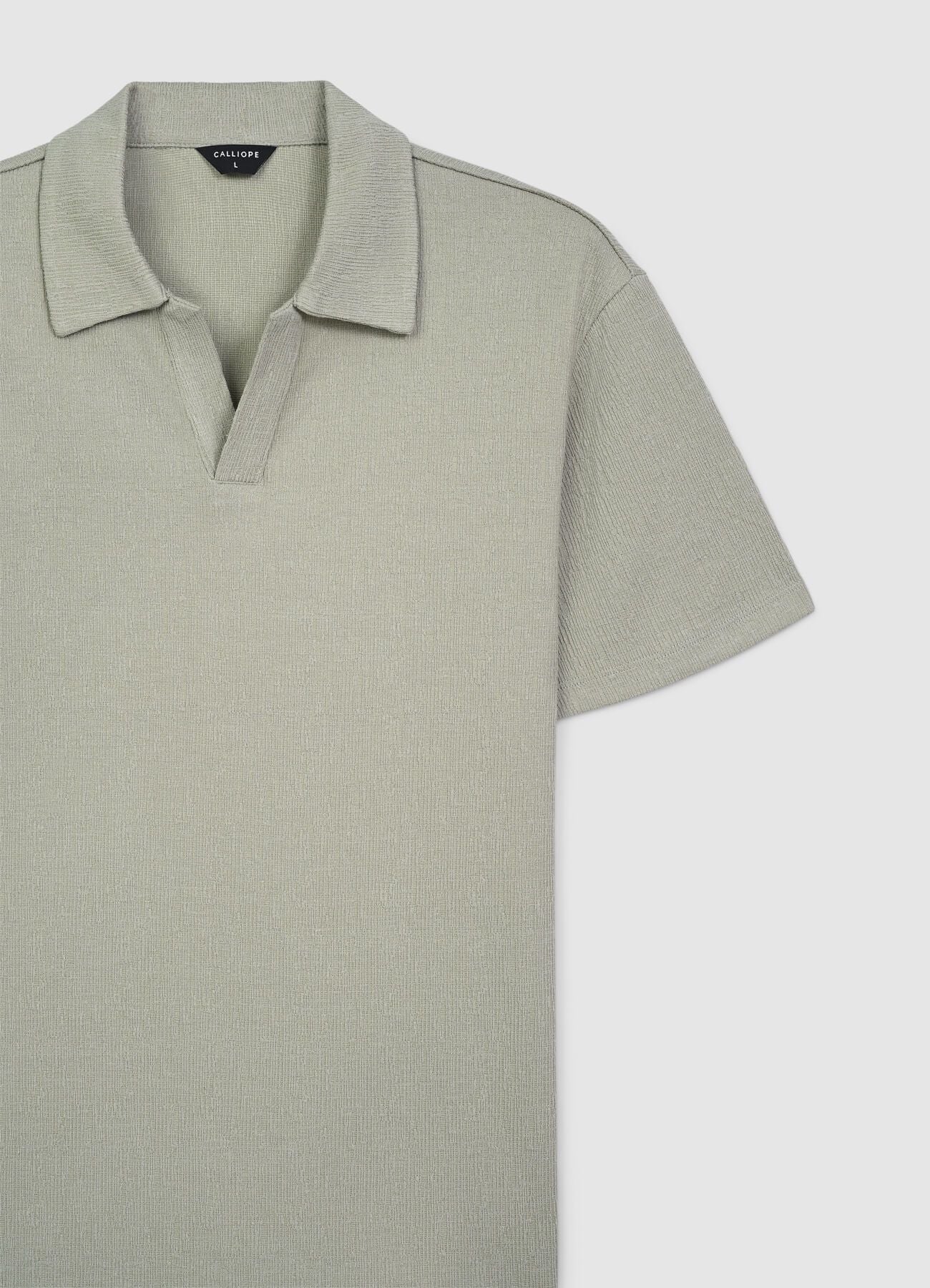 T-shirt polo misto cotone - Image 5
