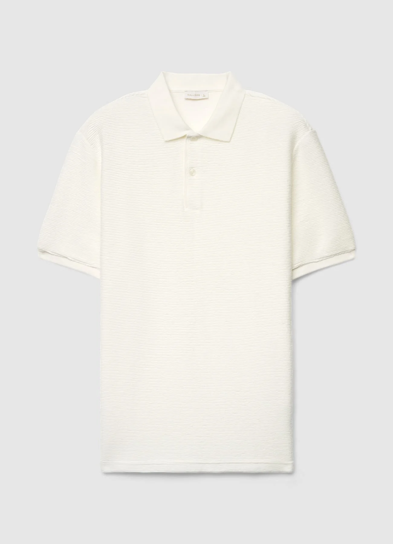 T-shirt polo tessuto operato - Image 4