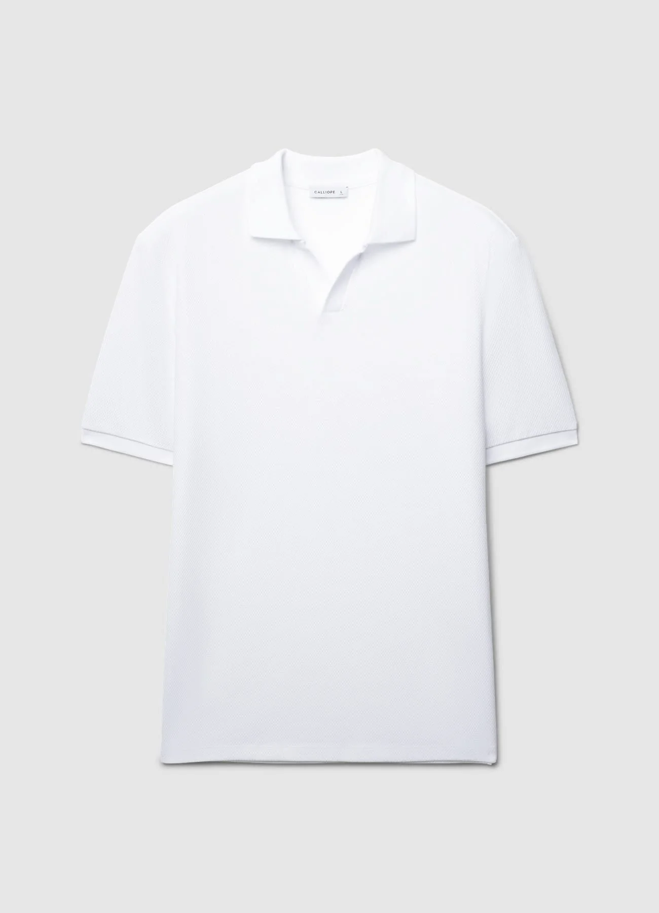 T-shirt polo tessuto operato - Image 4