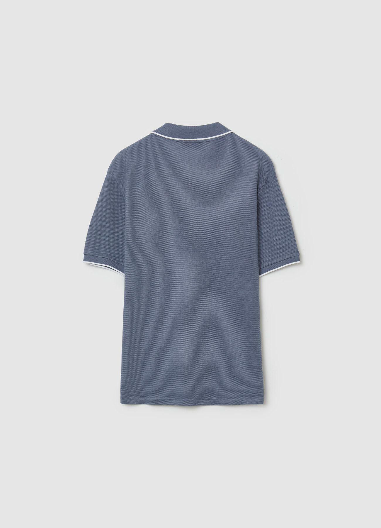T-shirt polo tessuto operato - Image 6