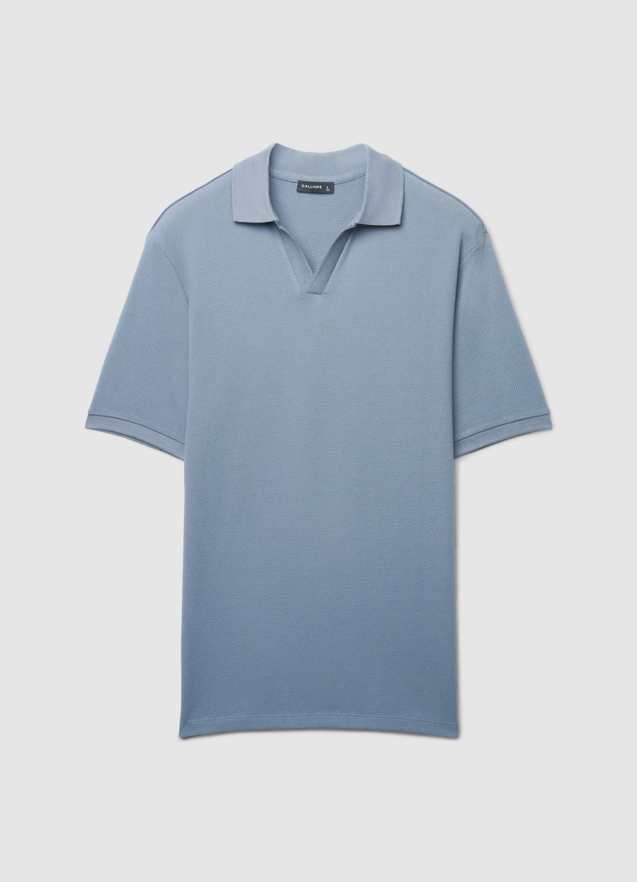 T-shirt polo tessuto operato - Image 4