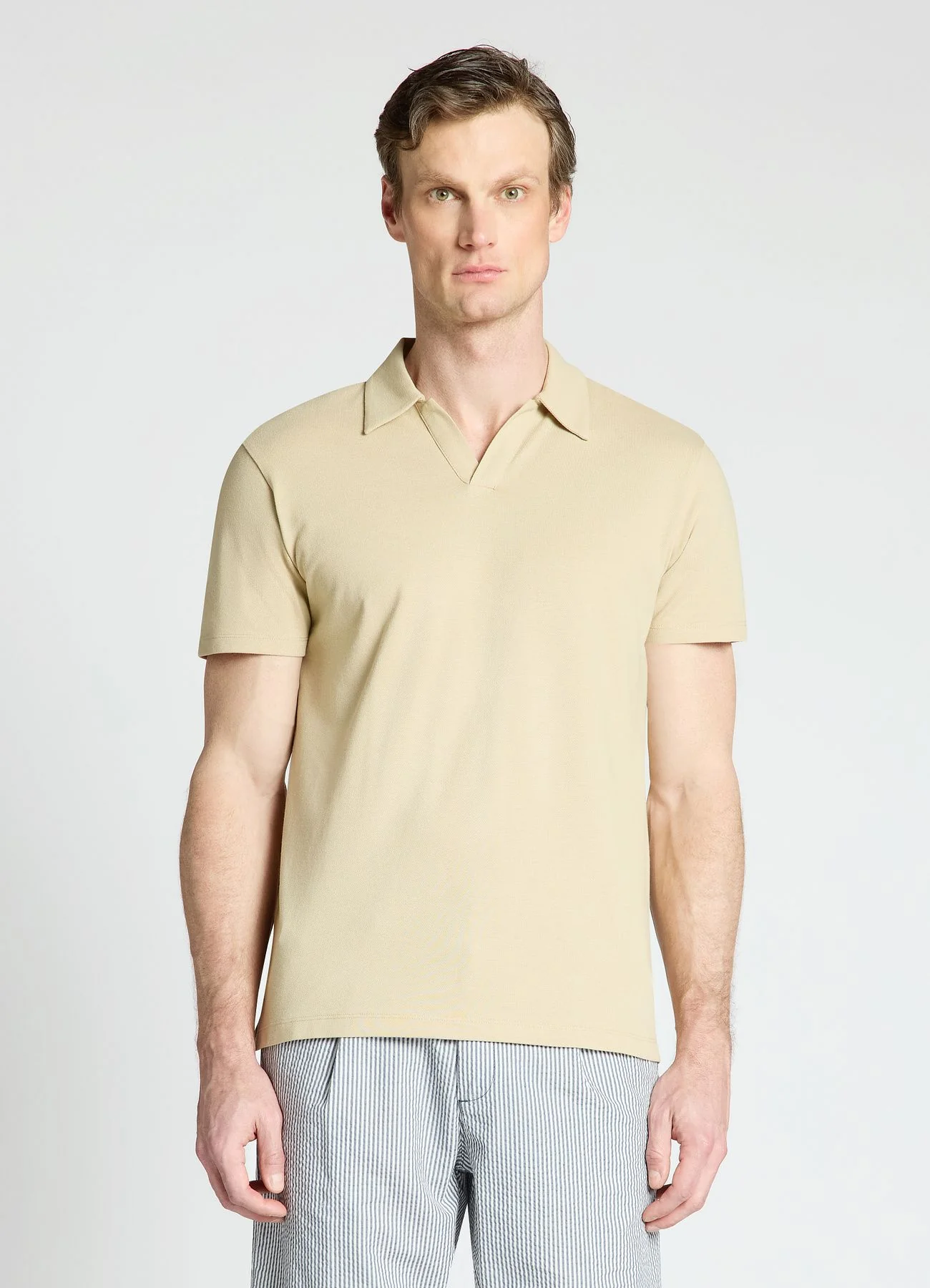 T-shirt polo tinta unita - Image 2
