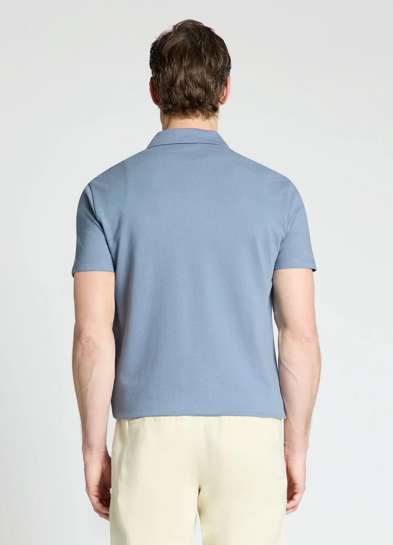 T-shirt polo tinta unita - Image 3