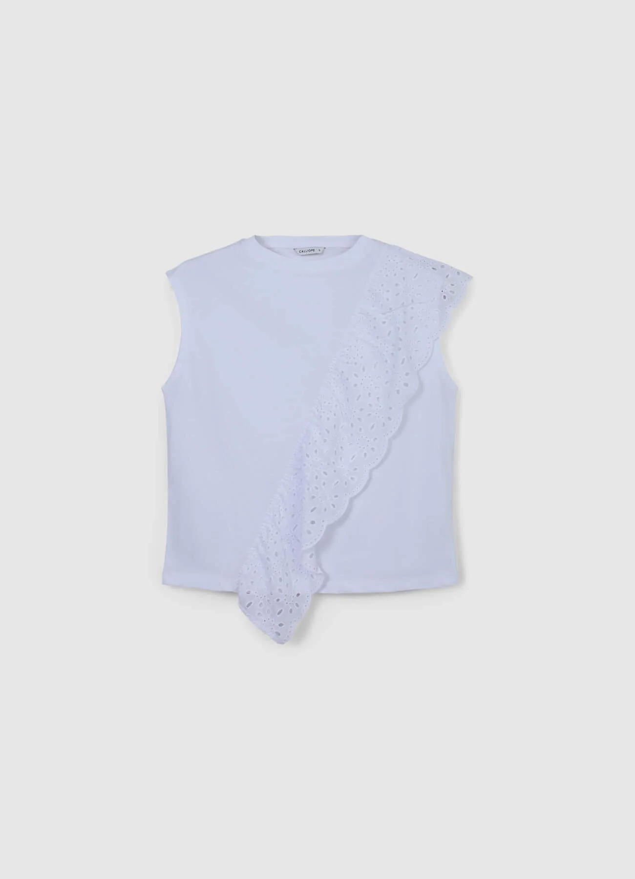 T-shirt rouches sangallo - Image 4