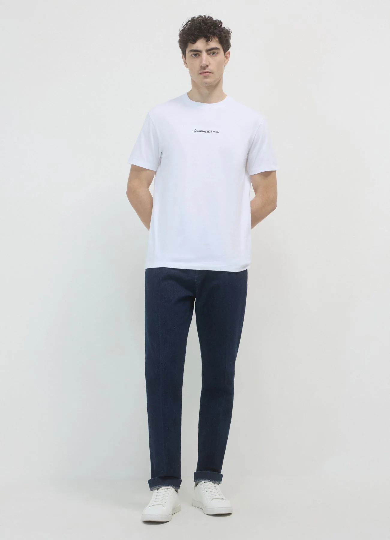 T-shirt scritta ricamata - Image 2