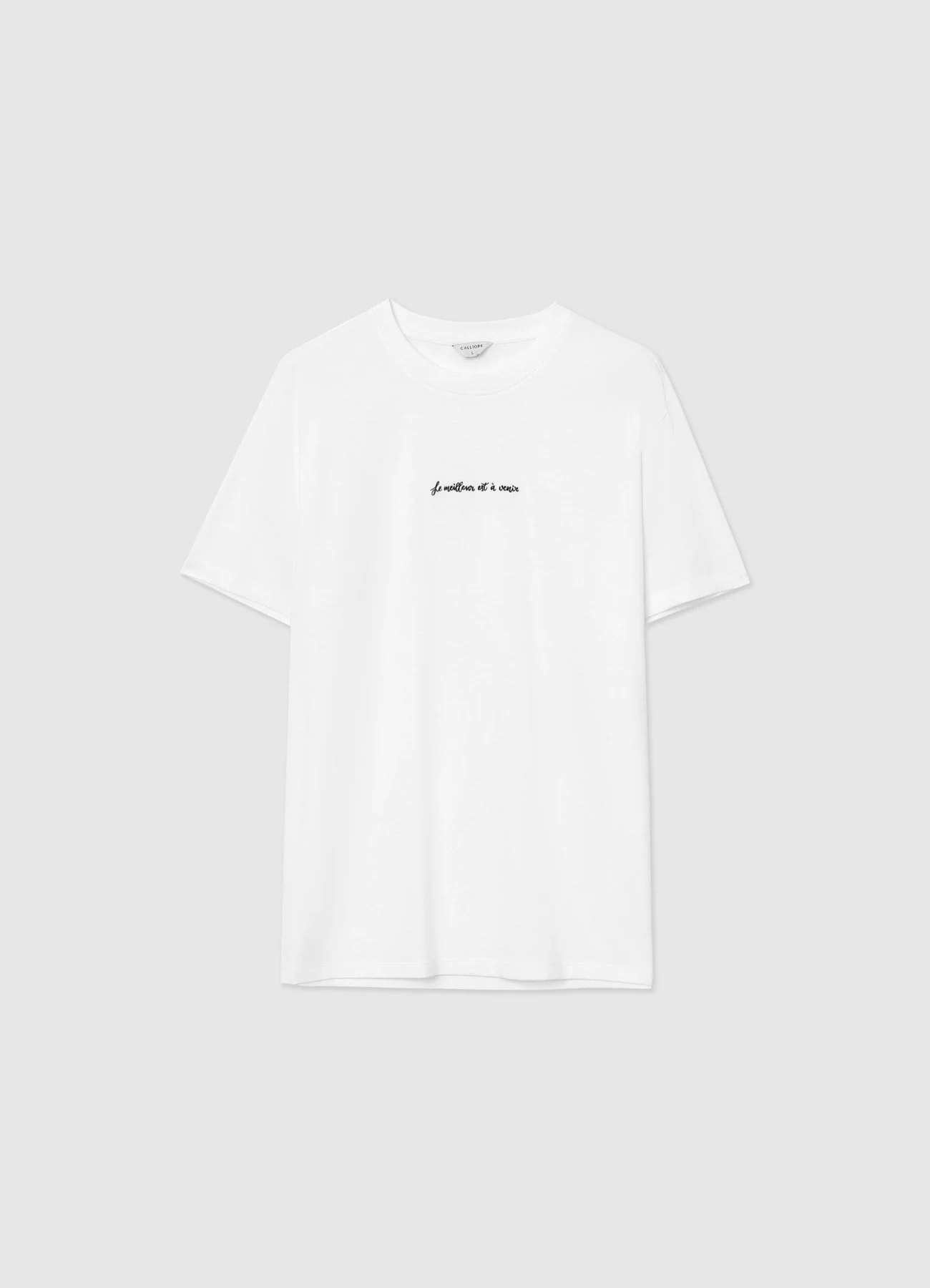 T-shirt scritta ricamata - Image 5